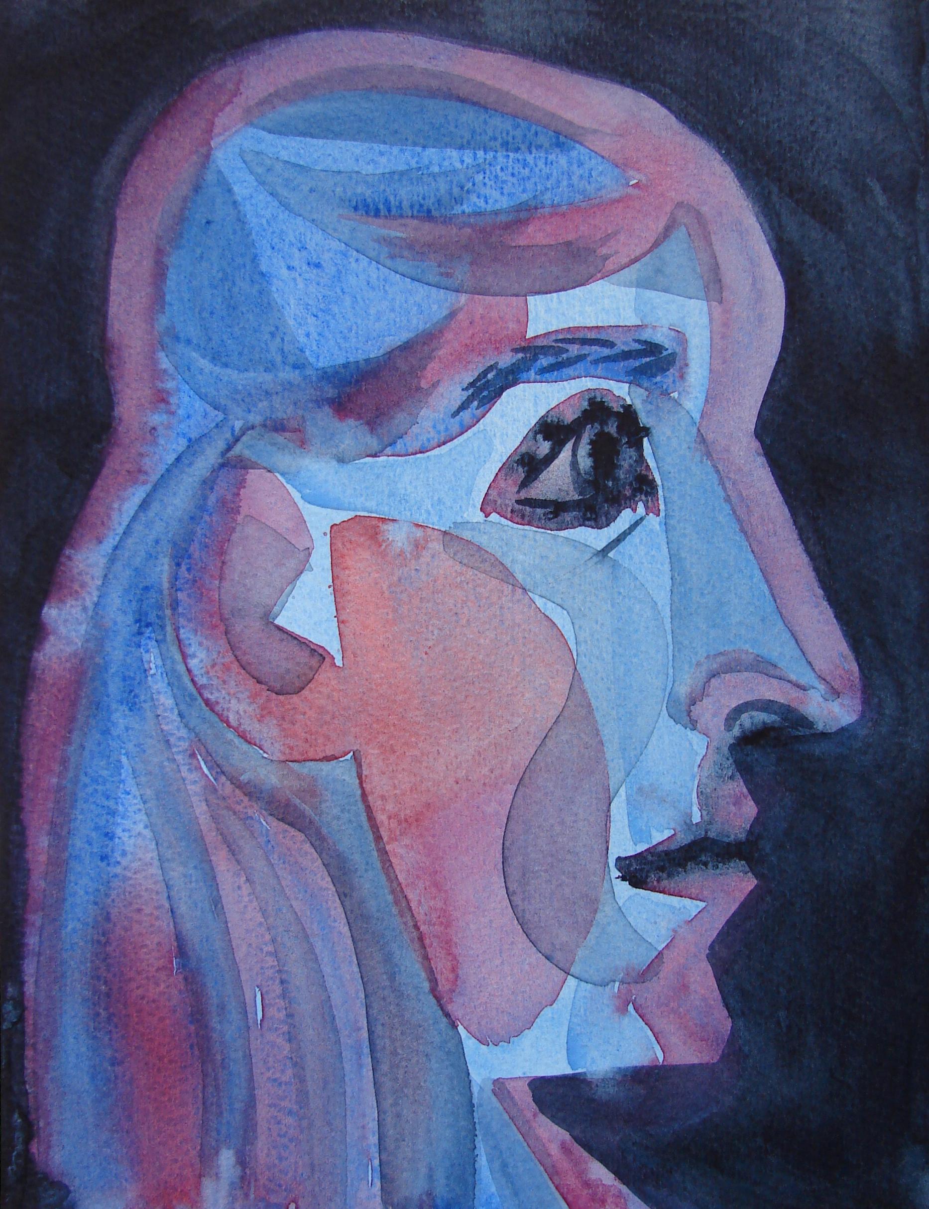 Arte contemporanea bielorussa di Anastasia Avraliova - Ritratto di ragazza