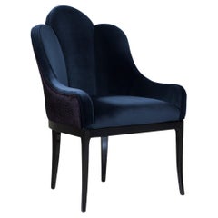 Stylish Velvet Dining Chair - Anastasia