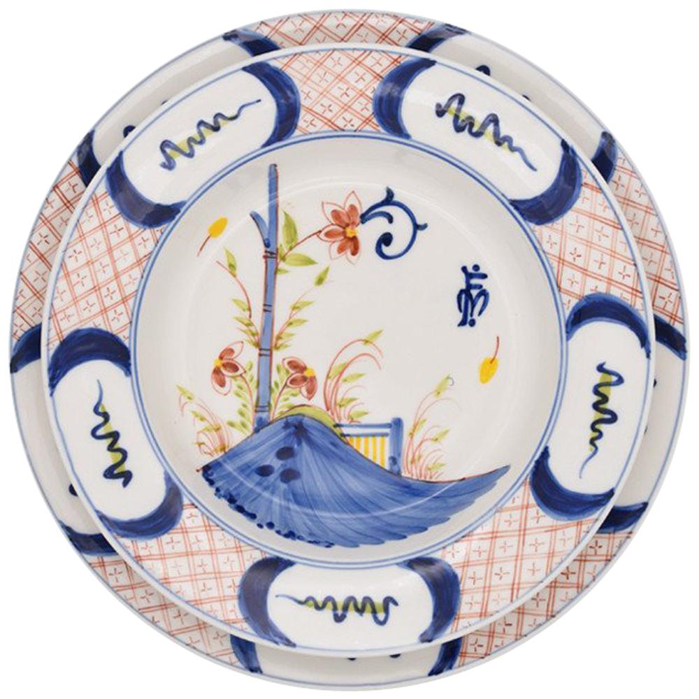 Anastasia Dinner Plate by Julia B For Sale