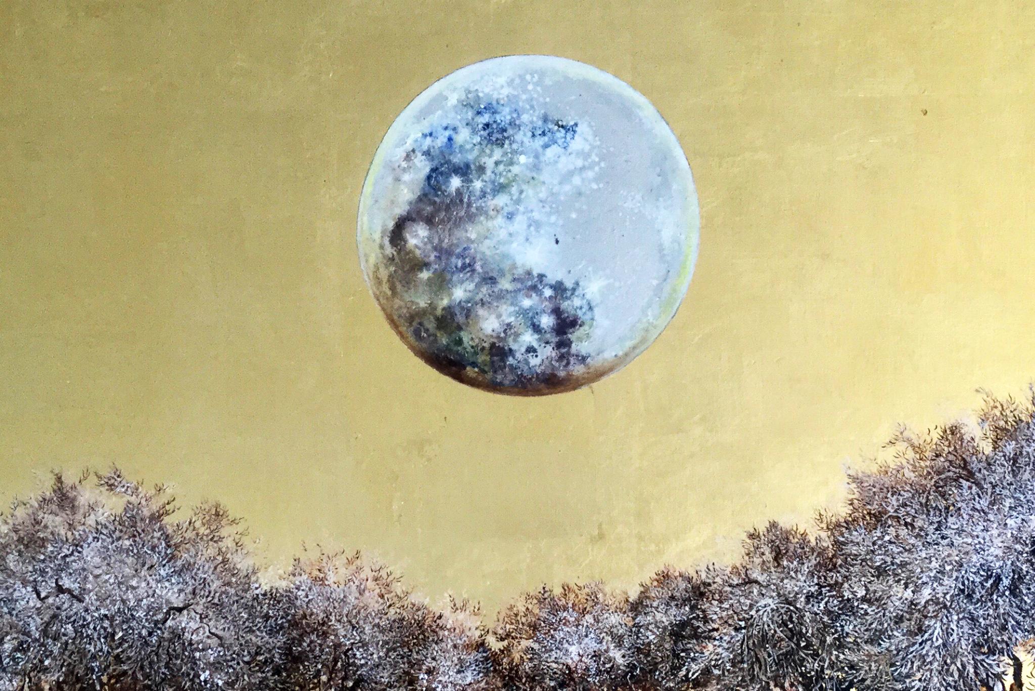 gold leaf and oil painting techniques