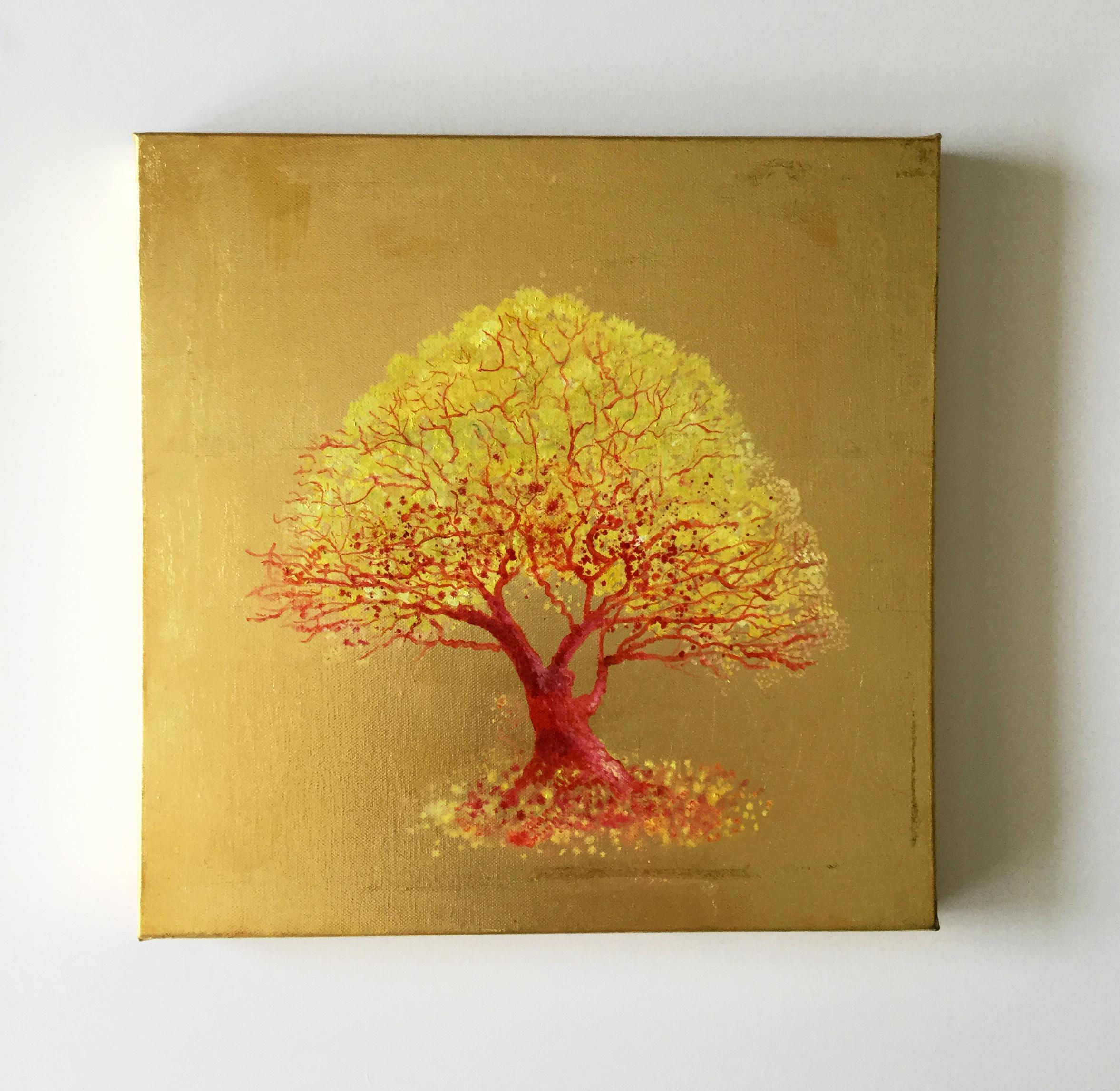 gold leaf paintings for sale