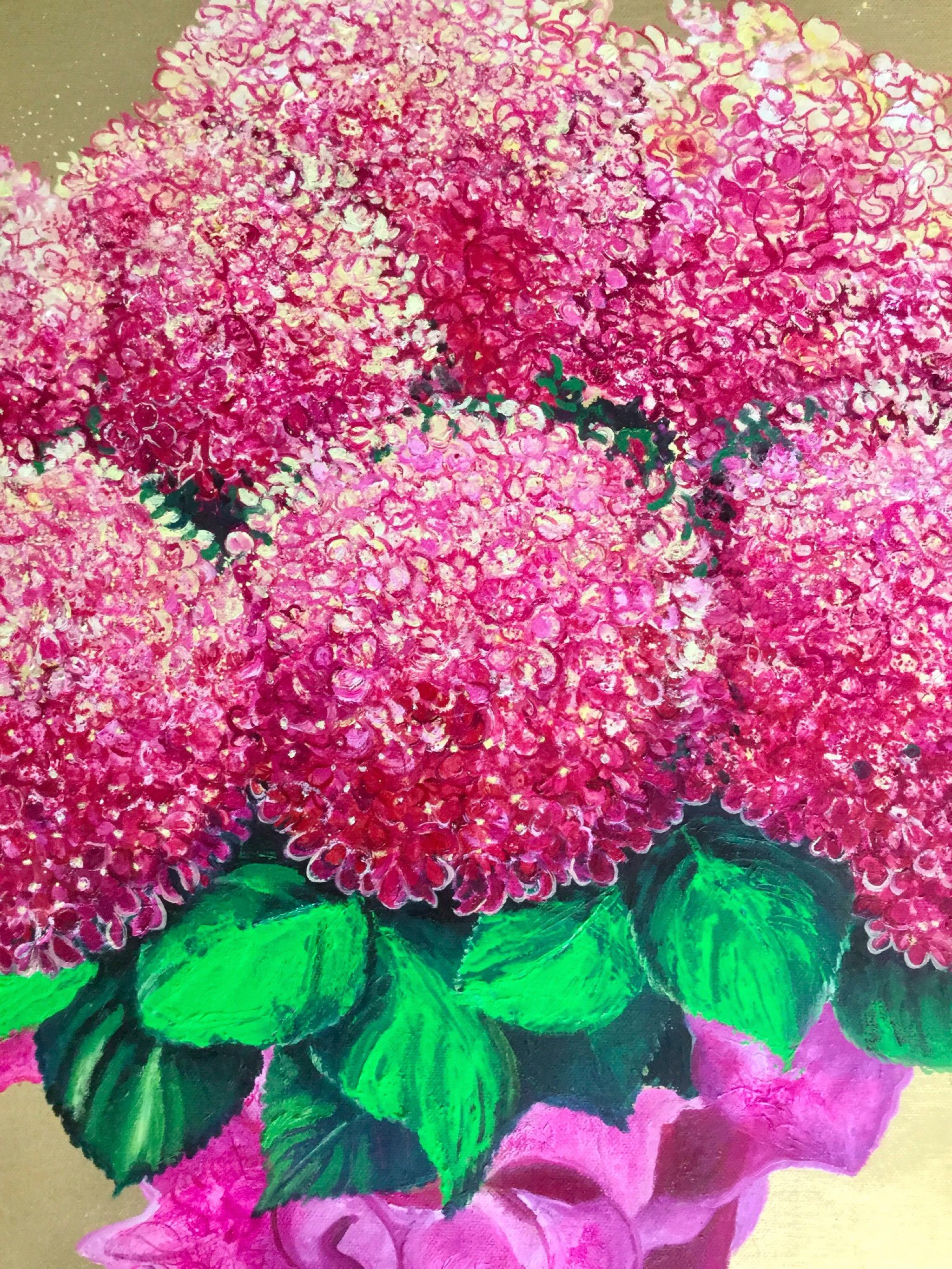 bright flowers painting