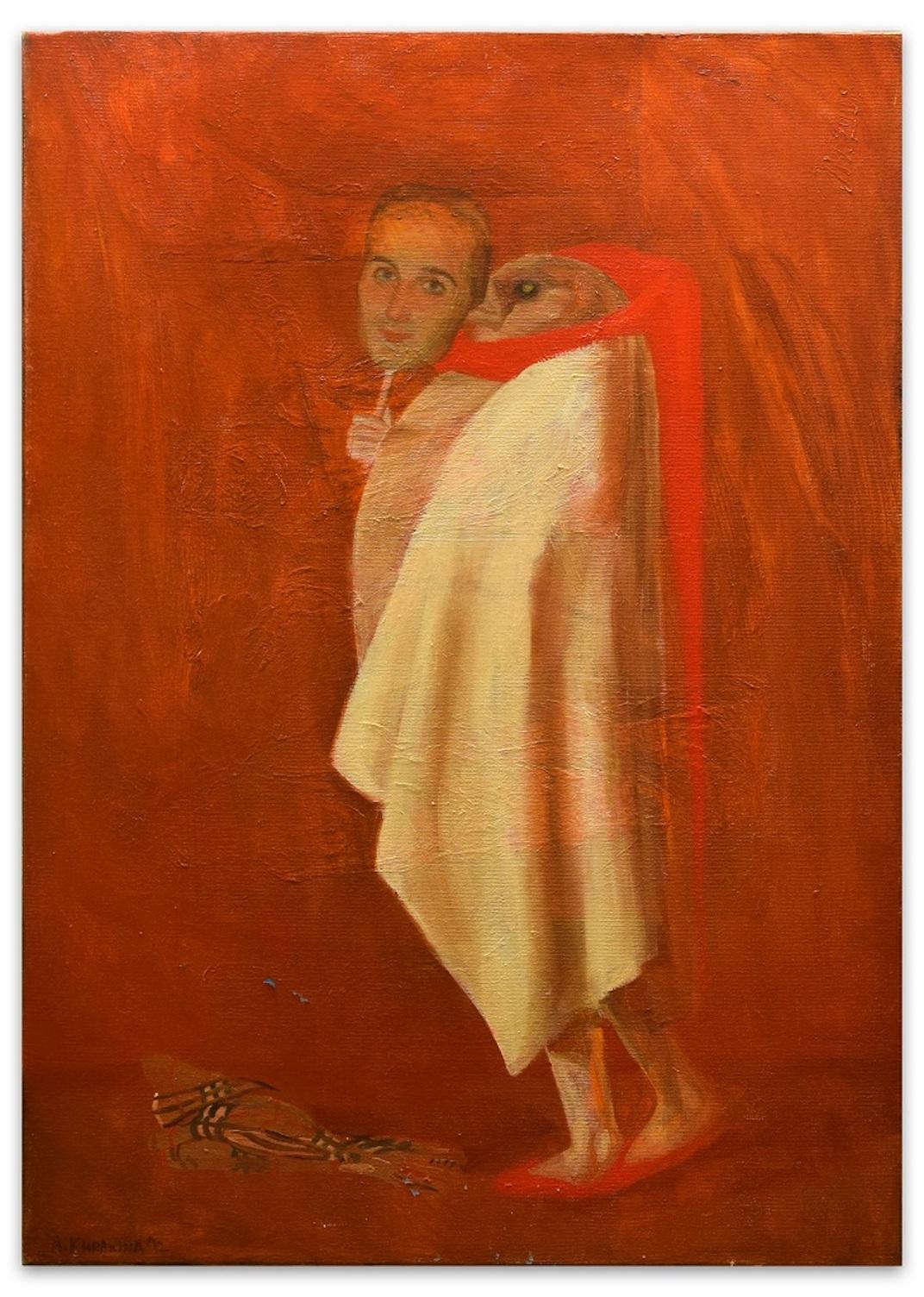 Dorian G. ist ein Original-Ölgemälde auf Leinwand, das im Jahr 2012 von der aufstrebenden Künstlerin Anastasia Kurakina realisiert wurde.

Unterschrift, Titel, Technik und Datum auf der Rückseite. Realisiert in Rom im Jahr 2012 (wie auf der