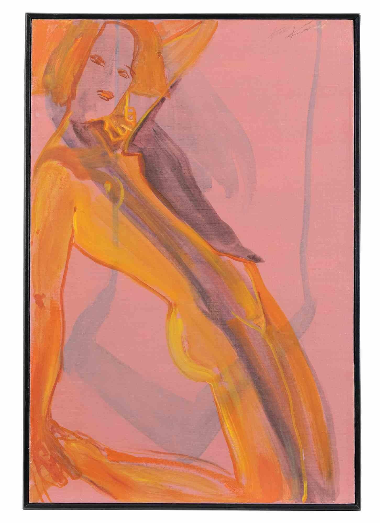 Nude Painting Anastasia Kurakina - Donnez-moi du jus !  - Huile sur toile d'Anatolie Kurakina - 2018