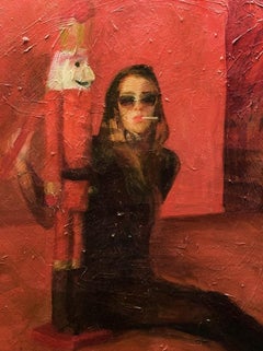 Melania de Leyva - Oil on Canvas by Anastasia Kurakina - 2013