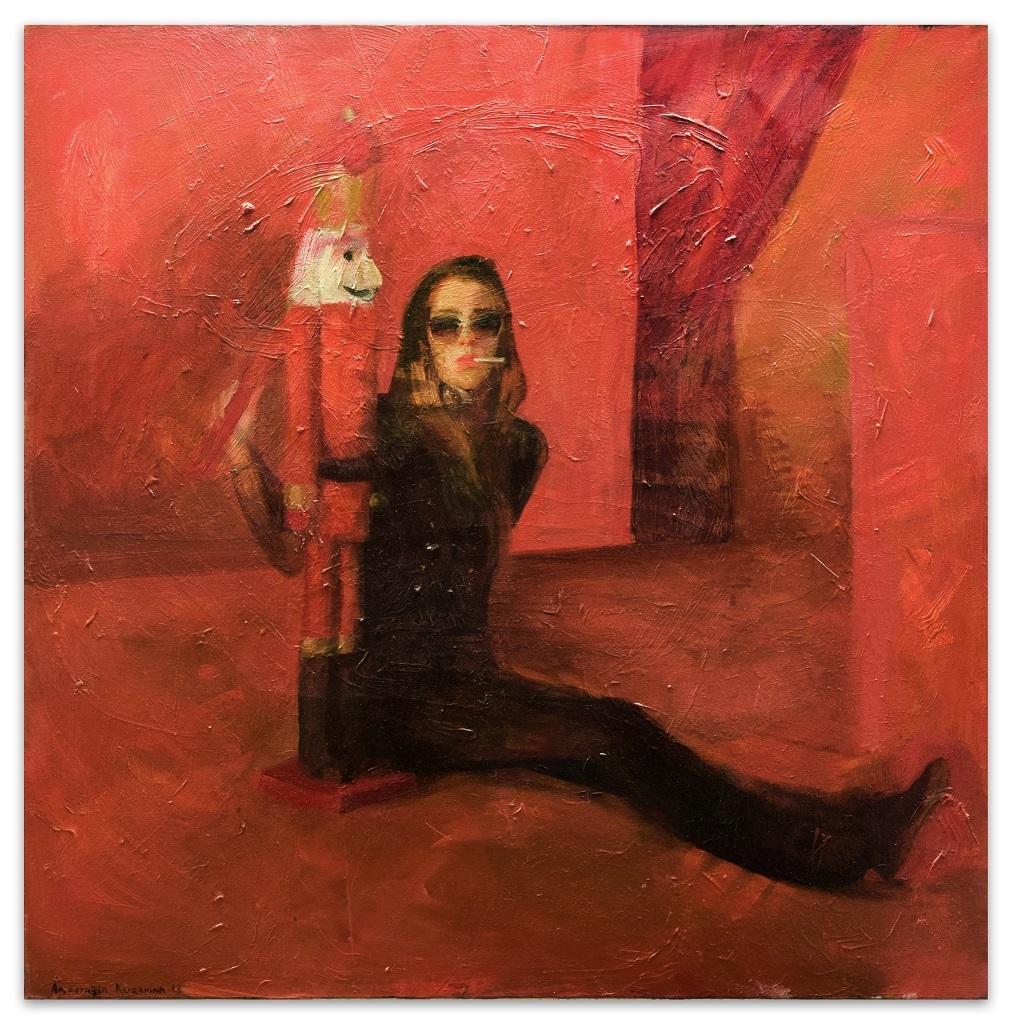 Melania de Leyva - Huile sur toile d' Anastasia Kurakina - 2013