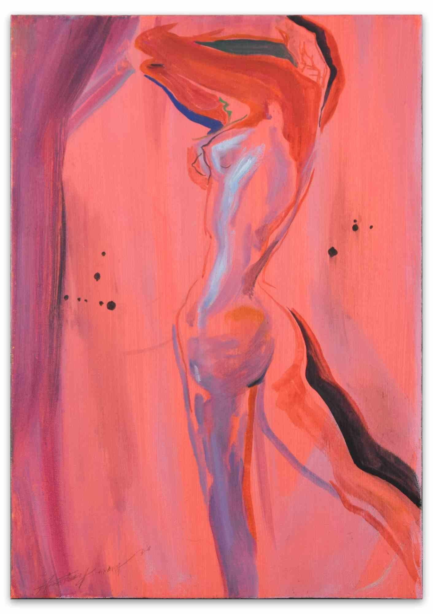 Nude of Woman - Oil Painting by Anastasia Kurakina - 2018