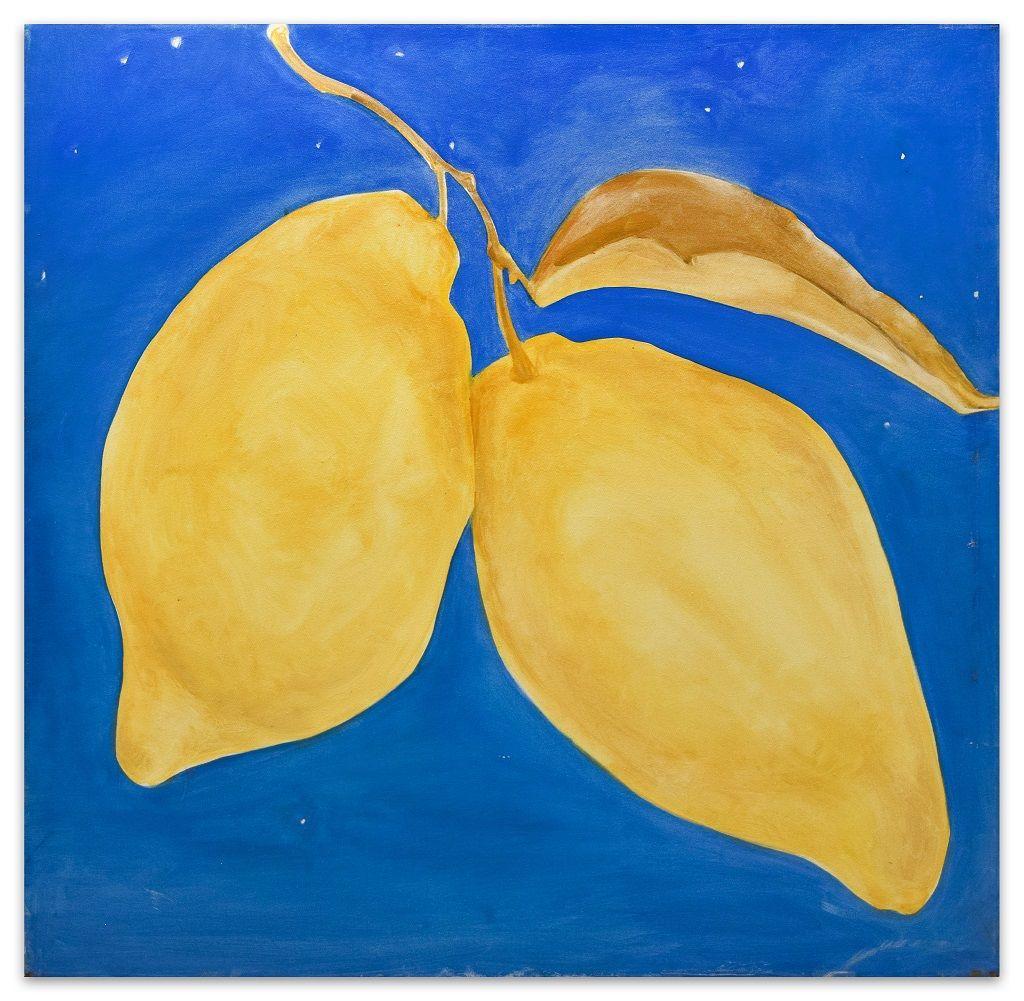Yellow Lemons - Oil on Canvas by Anastasia Kurakina - 2000s