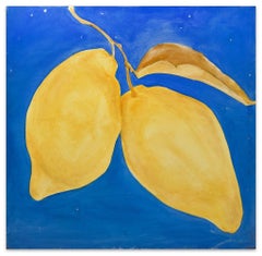 Yellow Lemons - Oil on Canvas by Anastasia Kurakina - 2000s