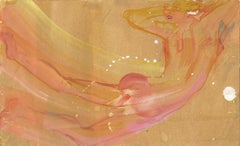 Vintage Giclee  laser print female painting Honey