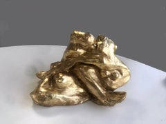 Gold Leaf Nude Sculptures