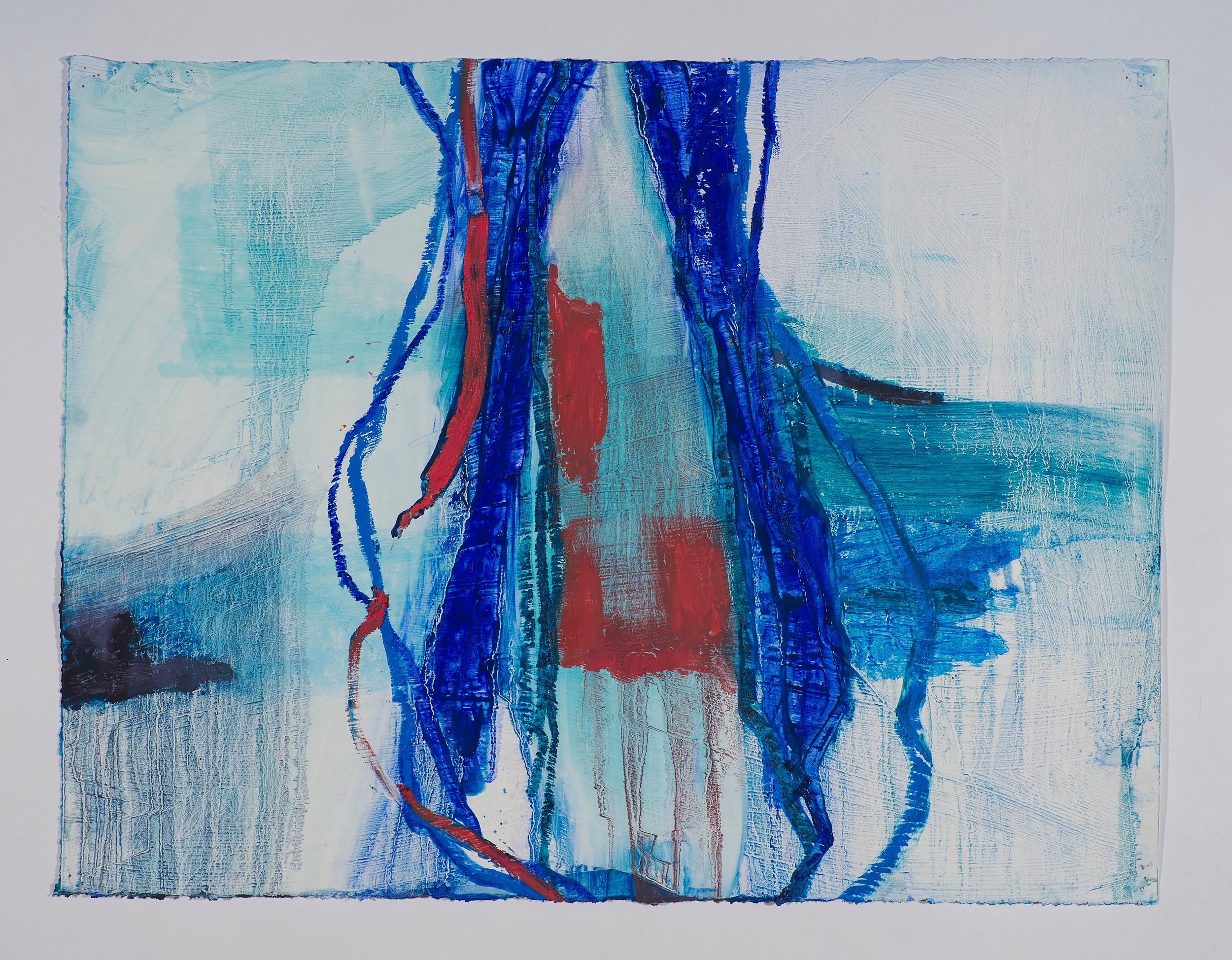 Anastasia Pelias Abstract Painting - 7 (Entanglement)