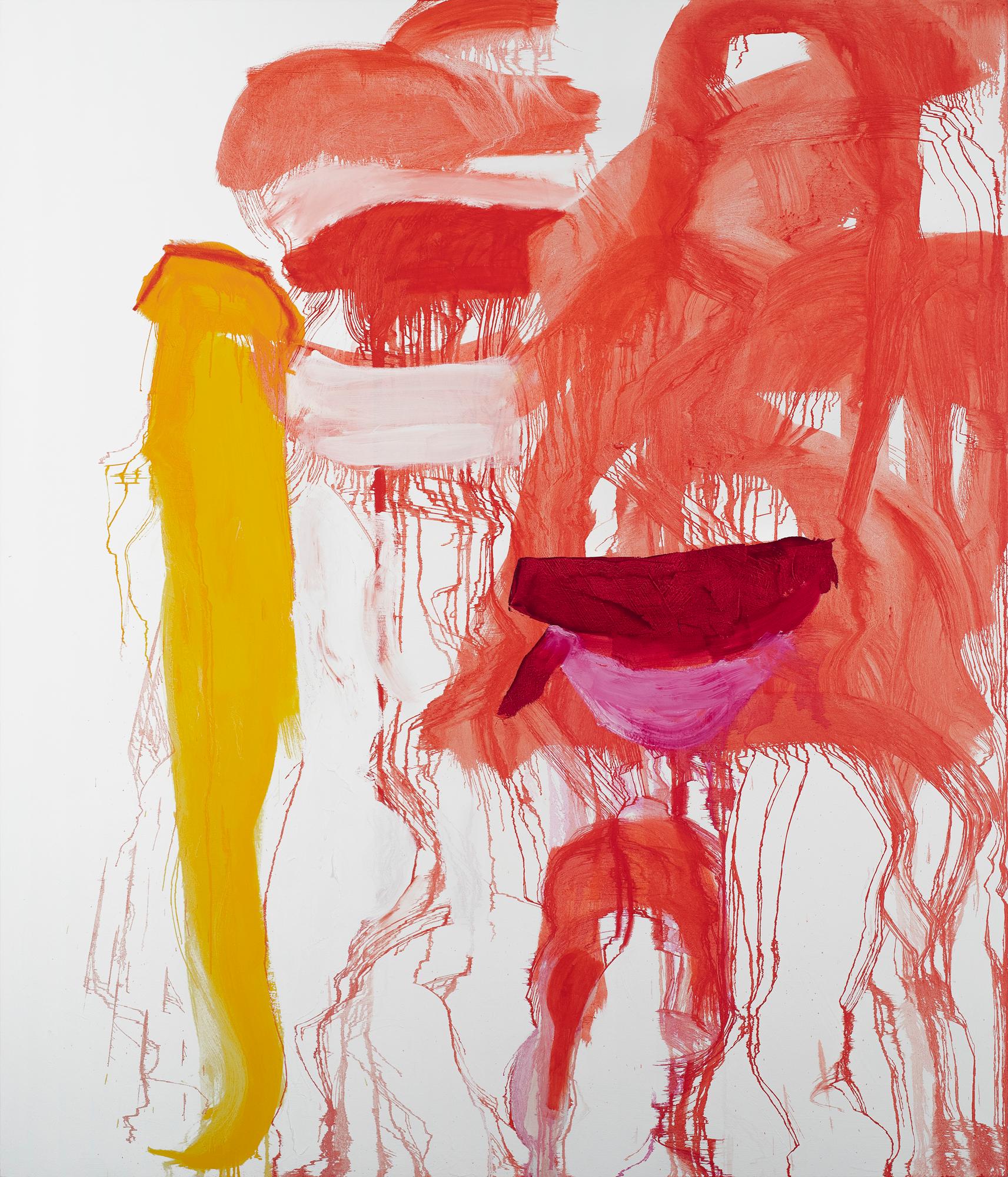 Three Sisters and a Brother (Anastasia) - Painting by Anastasia Pelias