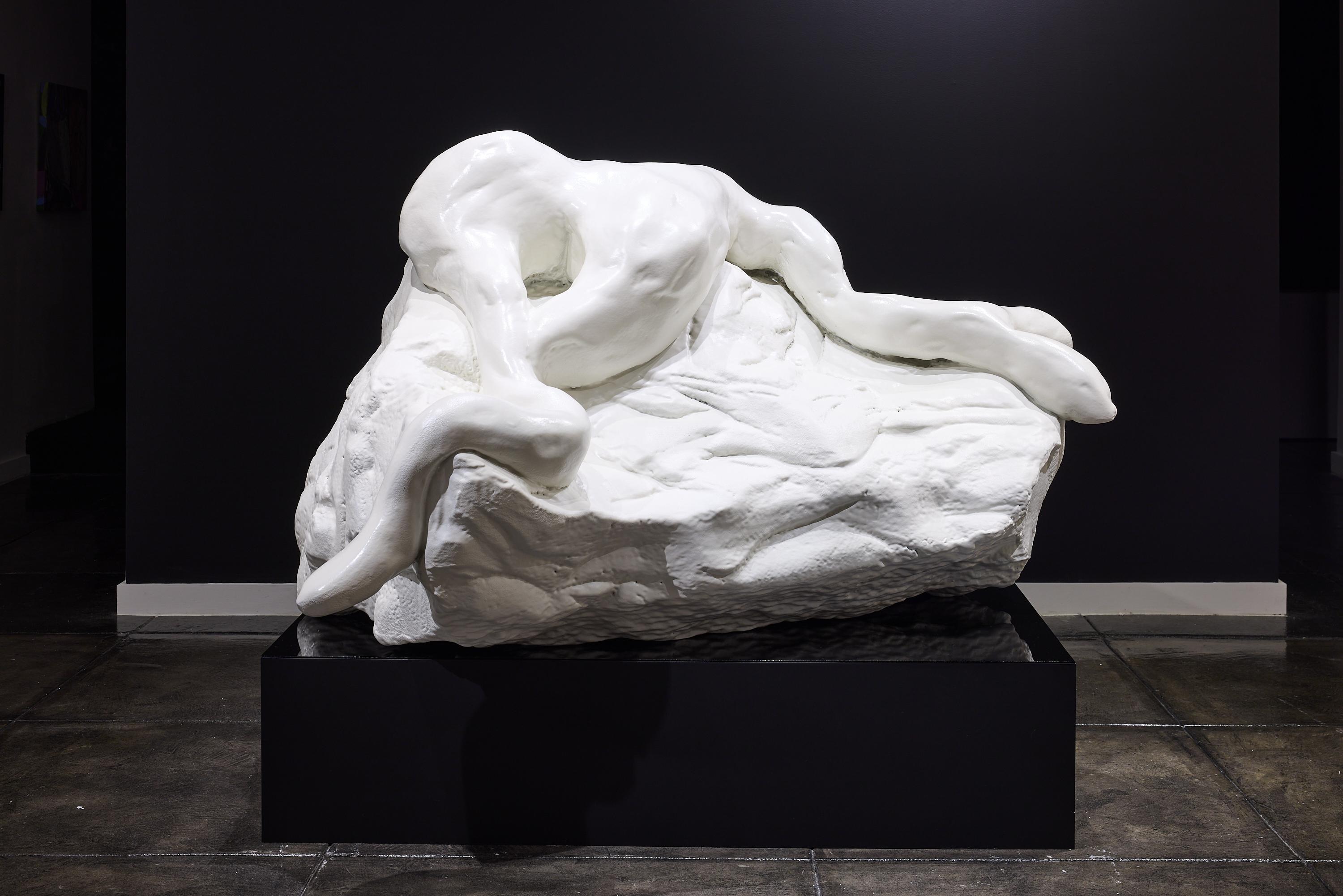 Anastasia Pelias Abstract Sculpture - She survived, but her heart broke into a thousand pieces and drifted out to sea