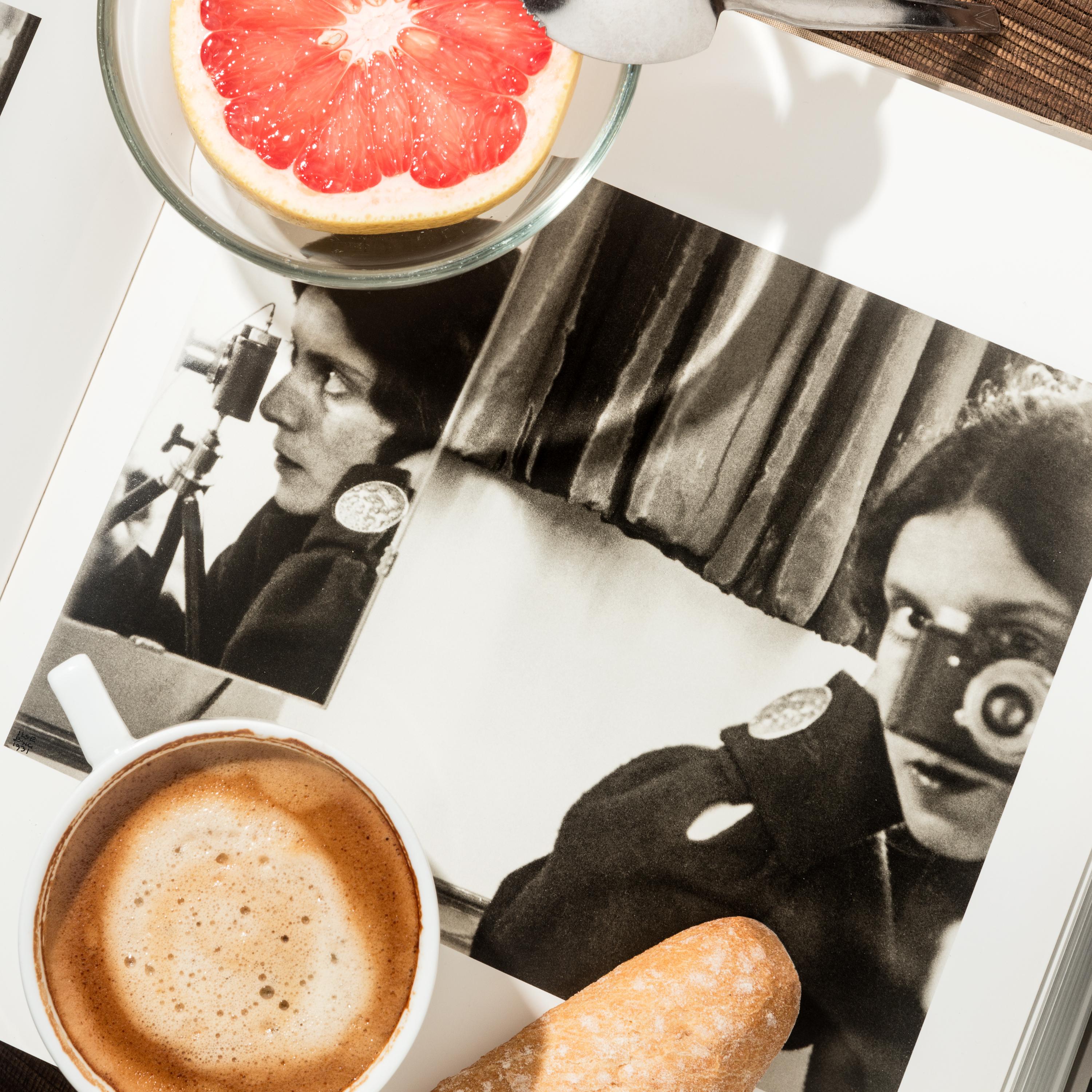 Anastasia Samoylova Still-Life Photograph - Breakfast with Ilse Bing 1931