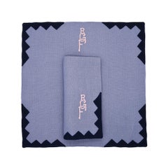 Anastasia Table Linens by Julia B. 'Wedgewood Blue'