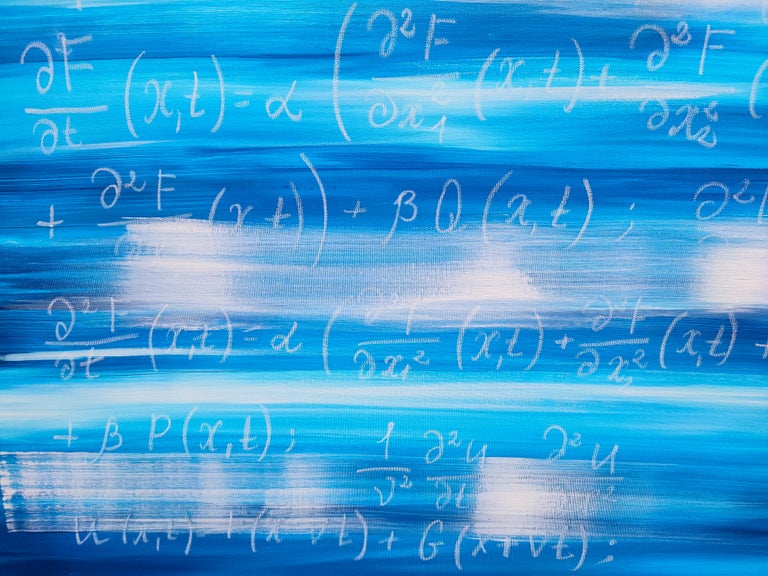 Anastasia Vasilyeva - Blue Waves, Science Art Collection For Sale at ...