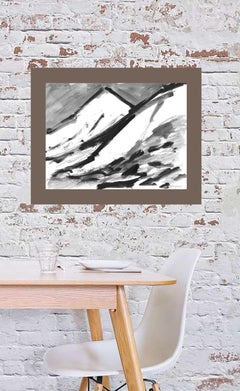 Berge 004, Gemälde von Anastasia Vasilyeva, 2020