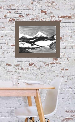 Berge 007, Gemälde von Anastasia Vasilyeva, 2020
