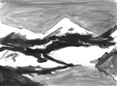 Berge 007, Gemälde von Anastasia Vasilyeva, 2020