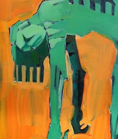 "Revival" Peinture à l'huile 39" x 35" pouces par Anastasiia Danilenko