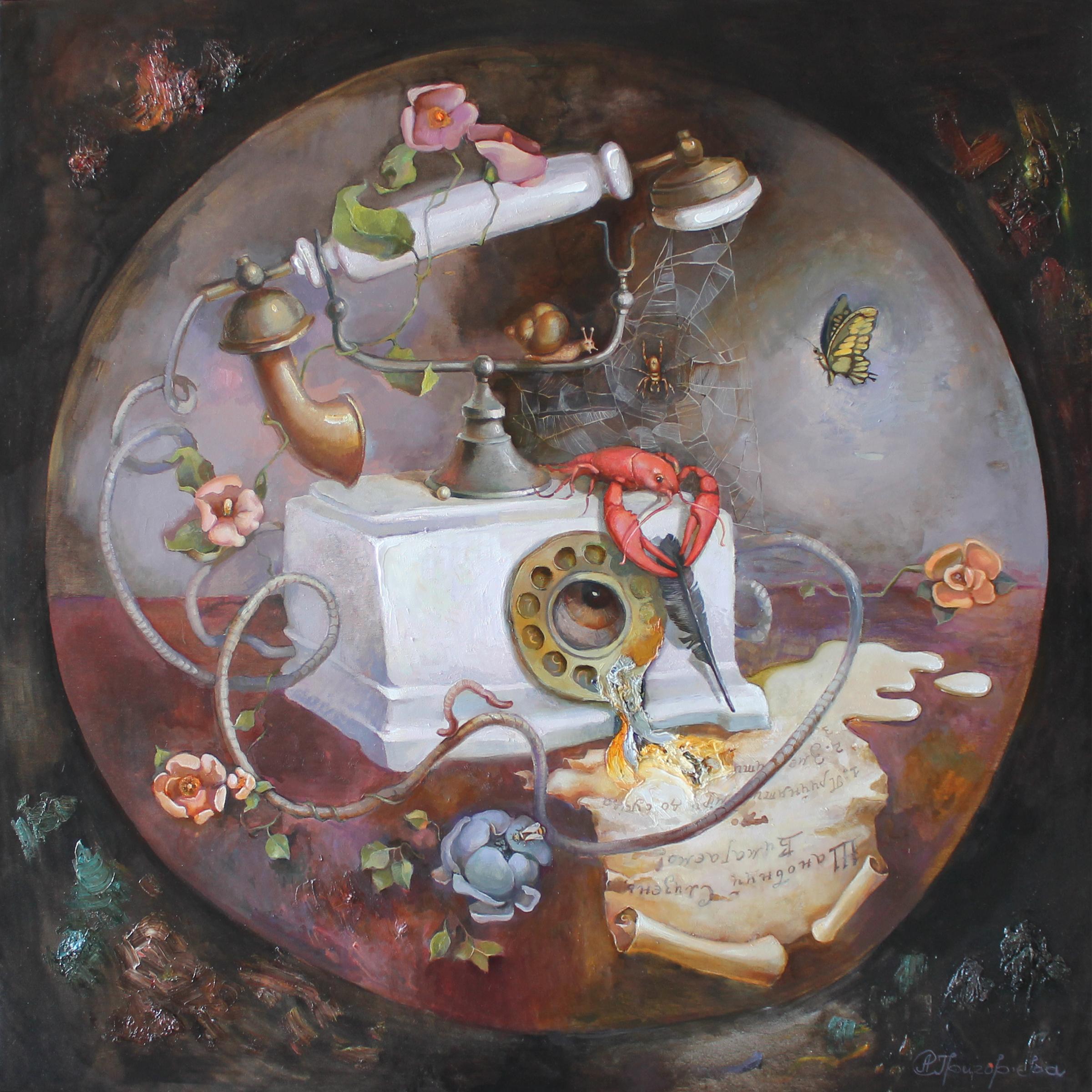 Anastasiia Grygorieva Still-Life Painting - Collective letter