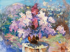 "Lilac Blossom in the Carpathians"