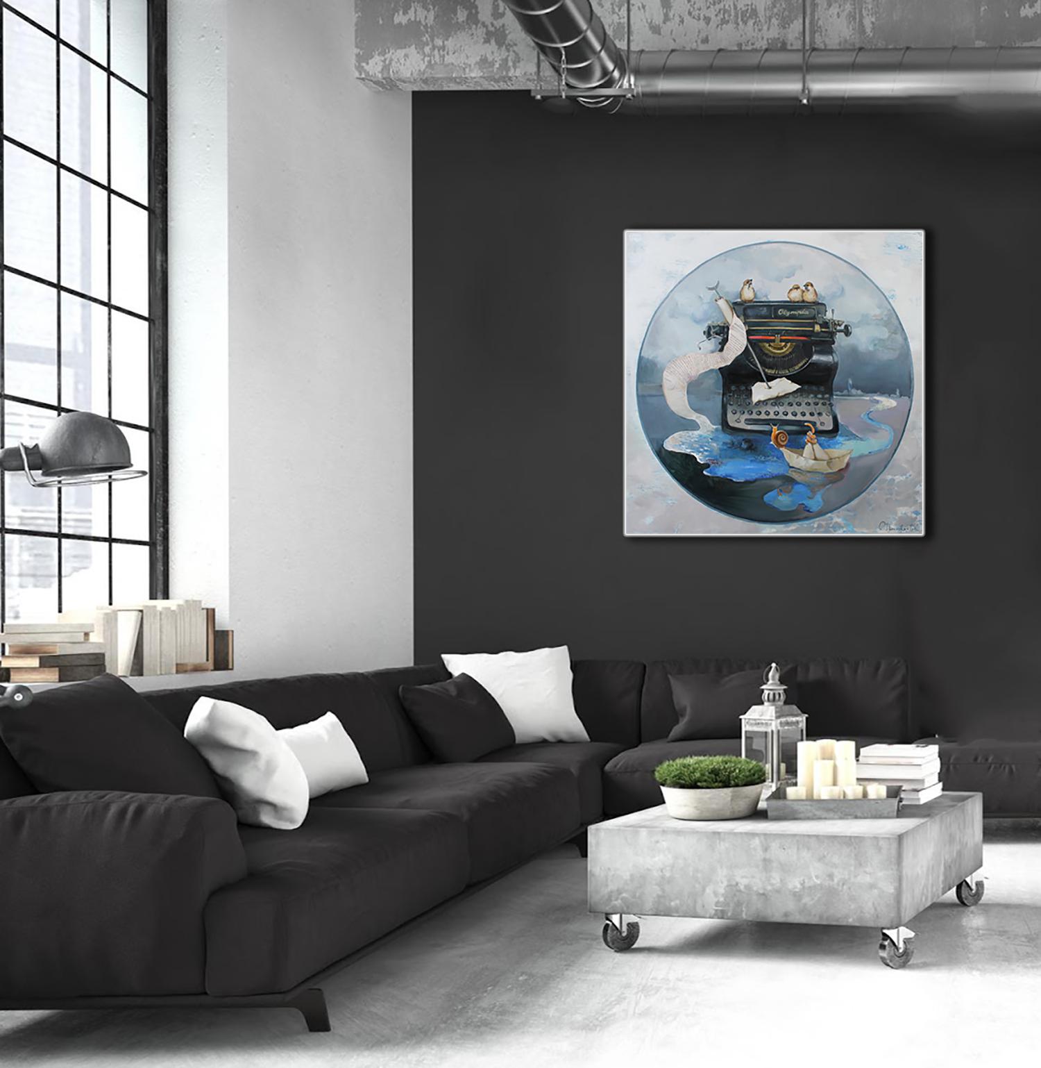 Lettera ufficiale - Painting Surrealismo di Anastasiia Grygorieva