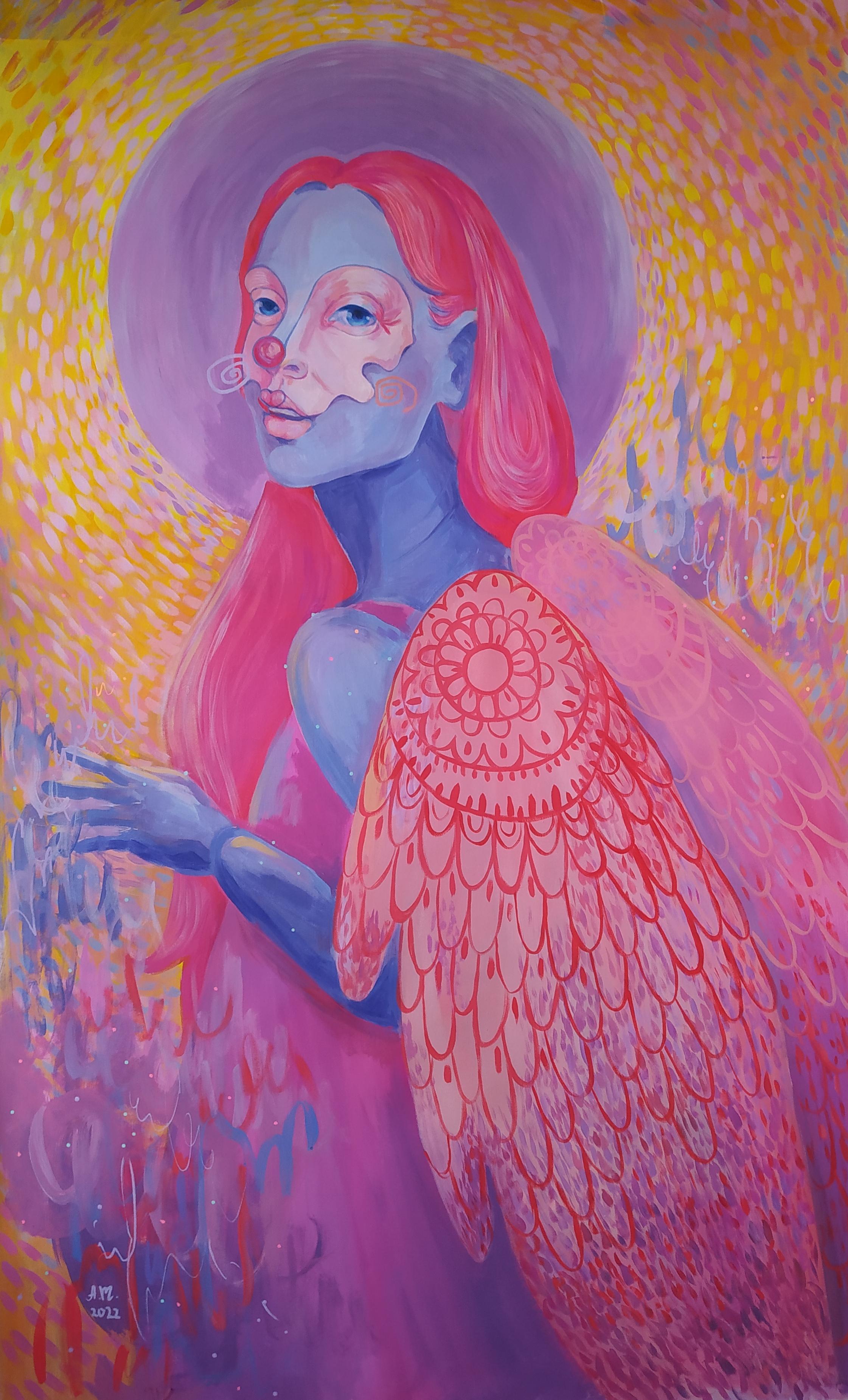 New wings, 180x120cm - Art by Anastasiya Akulova