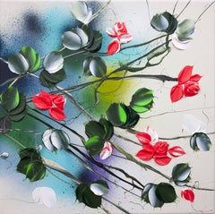 Garden Flowers IX- romantic flowers 3d, perfect gift for woman, valentin's day