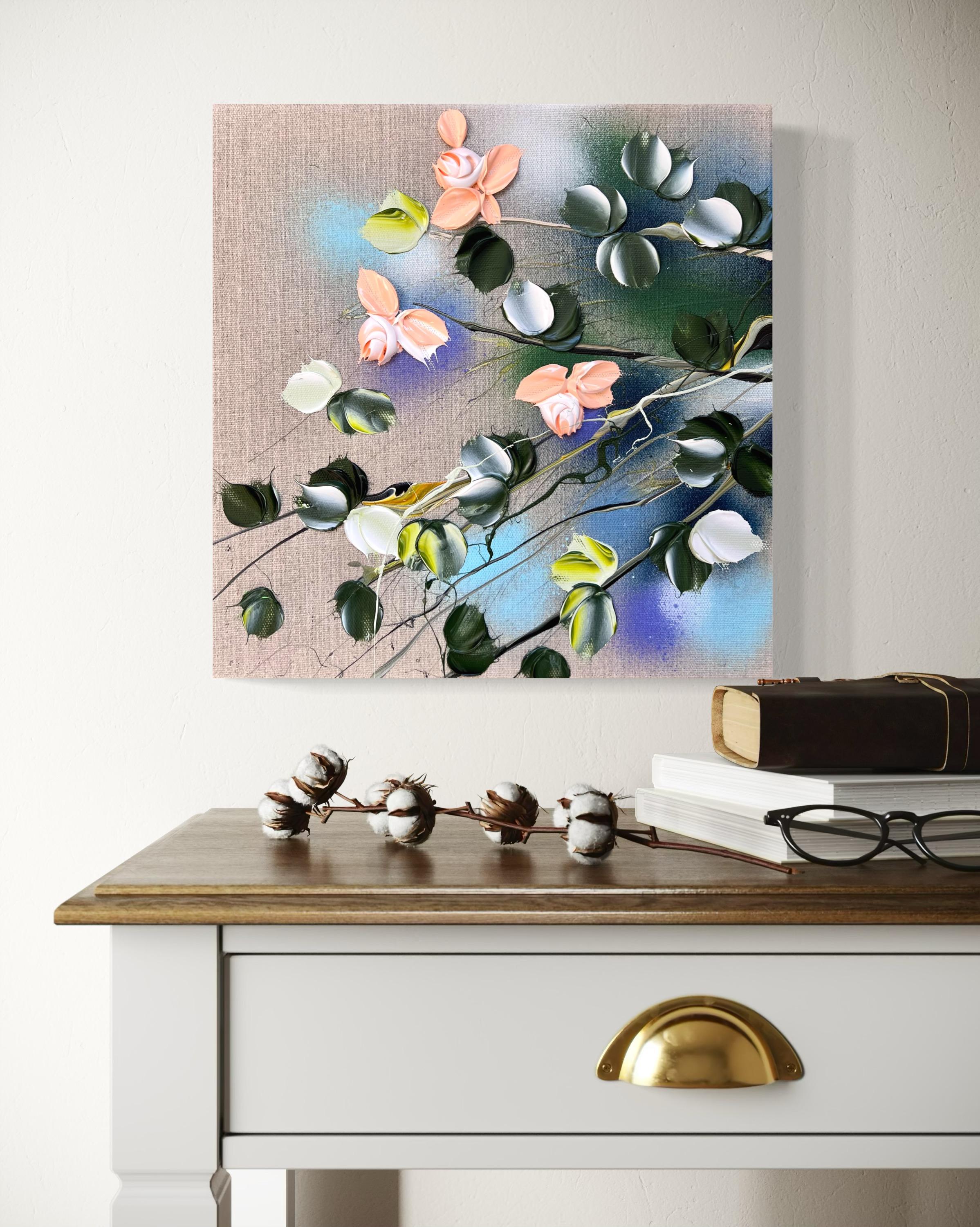 Garden Flowers VIII- romantic flowers 3d, perfect gift for woman, valentin's day For Sale 6