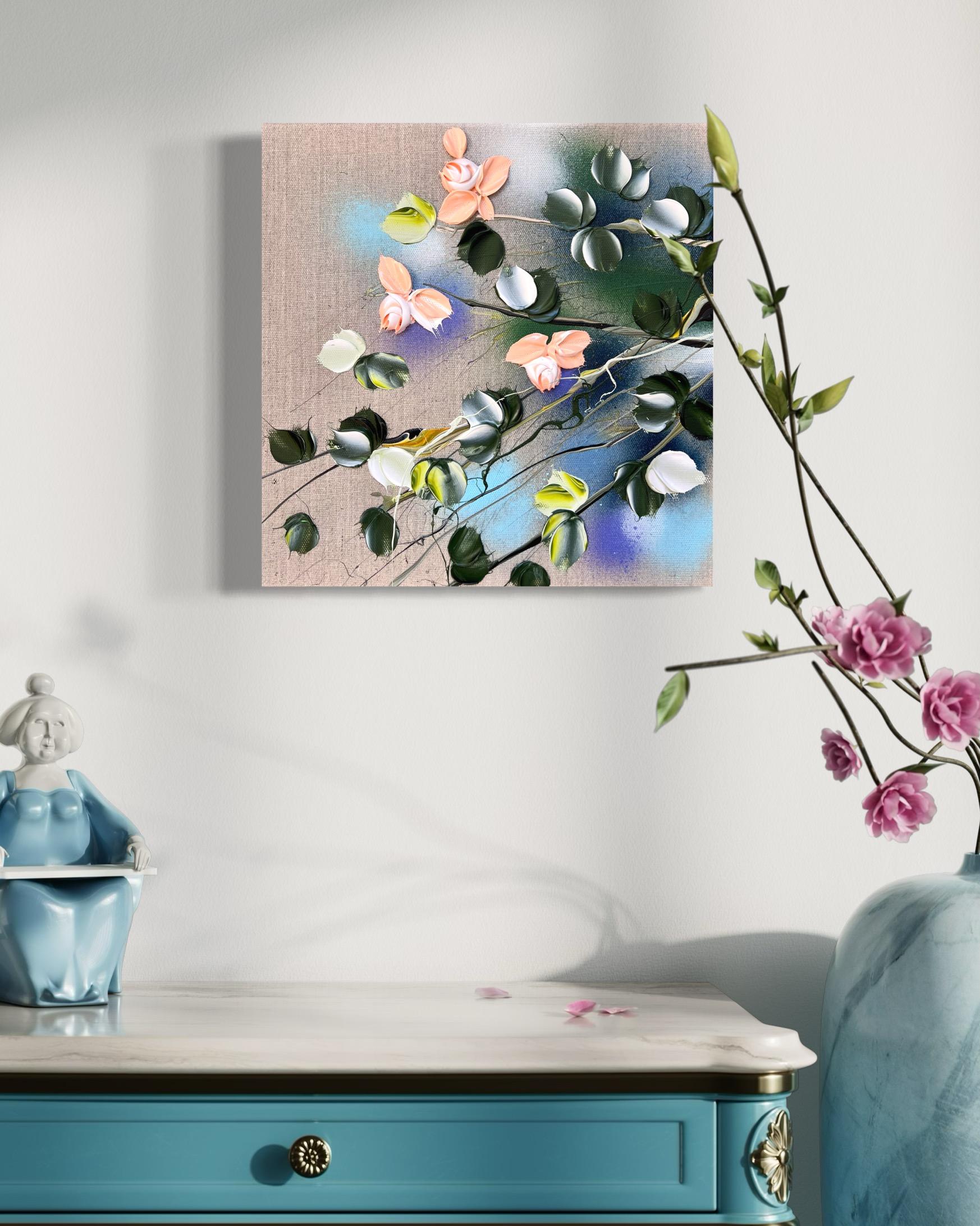 Garden Flowers VIII- romantic flowers 3d, perfect gift for woman, valentin's day For Sale 8