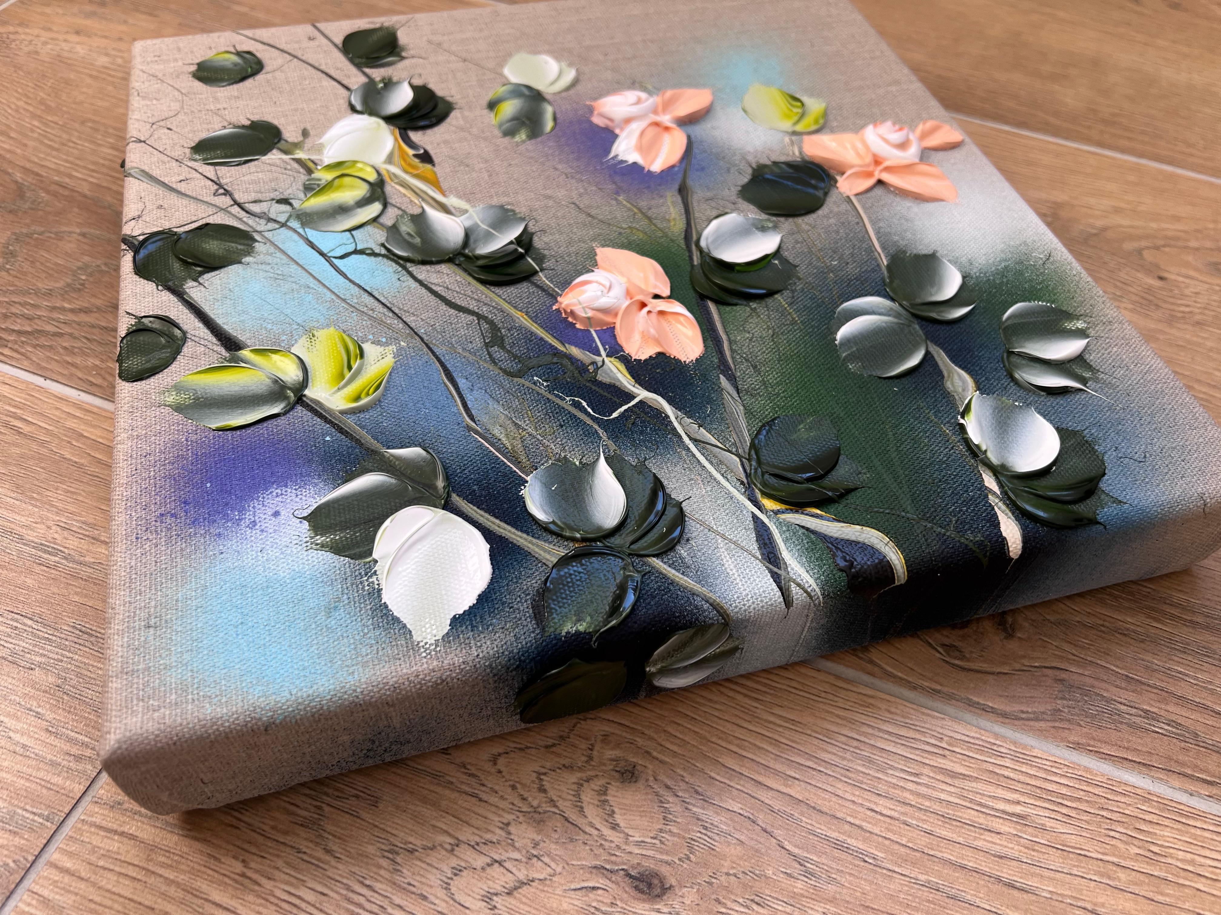 Garden Flowers VIII- romantic flowers 3d, perfect gift for woman, valentin's day For Sale 3