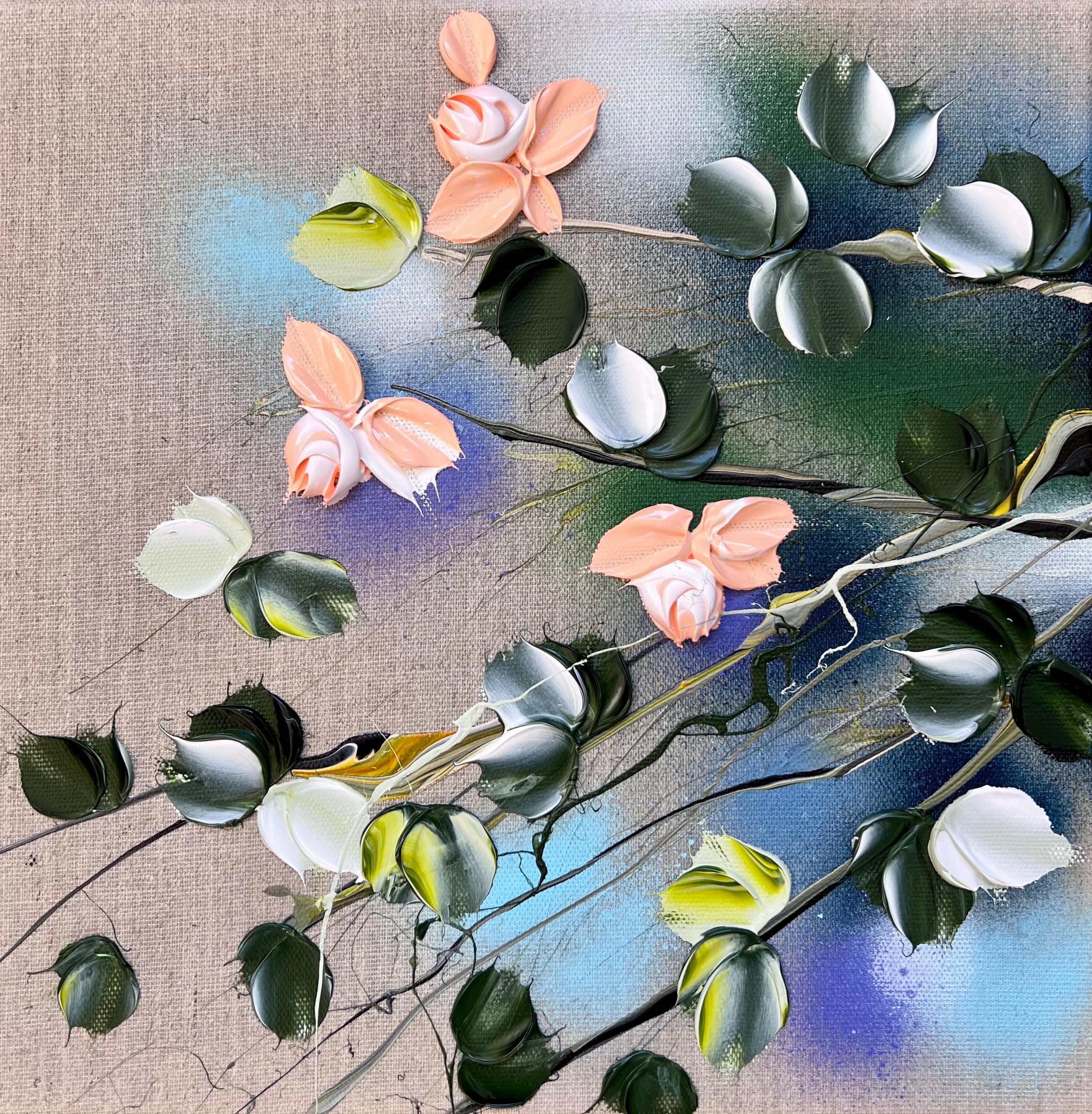 Garden Flowers VIII - fiori romantici 3d, regalo perfetto per la donna, A. Valentin