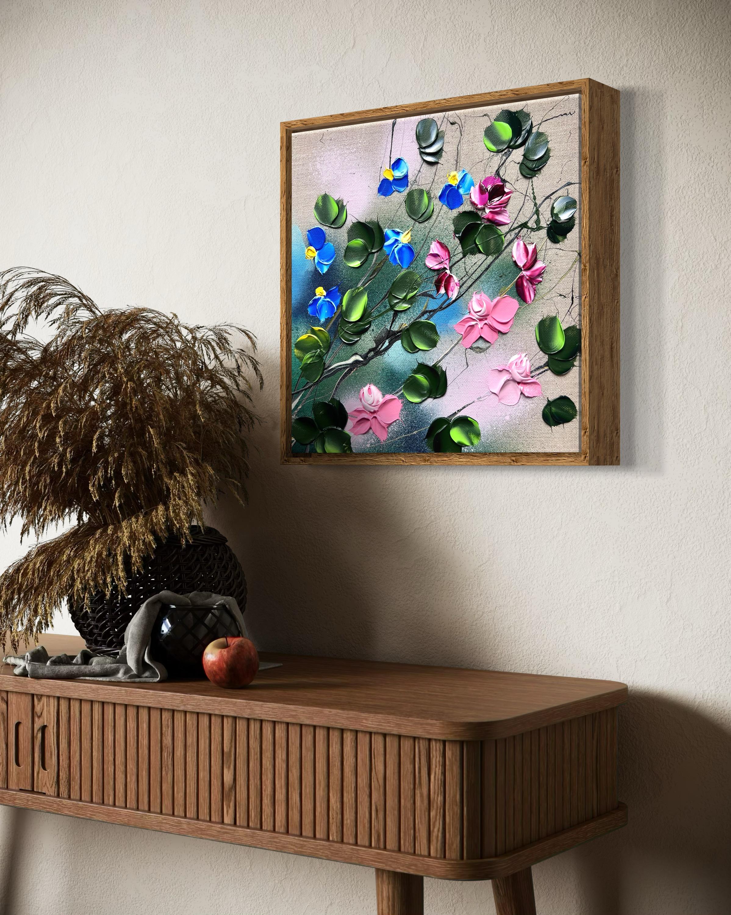 Spring Smells II – romantische Blumen 3d, perfektes Geschenk für Frau, Valentinstag im Angebot 5