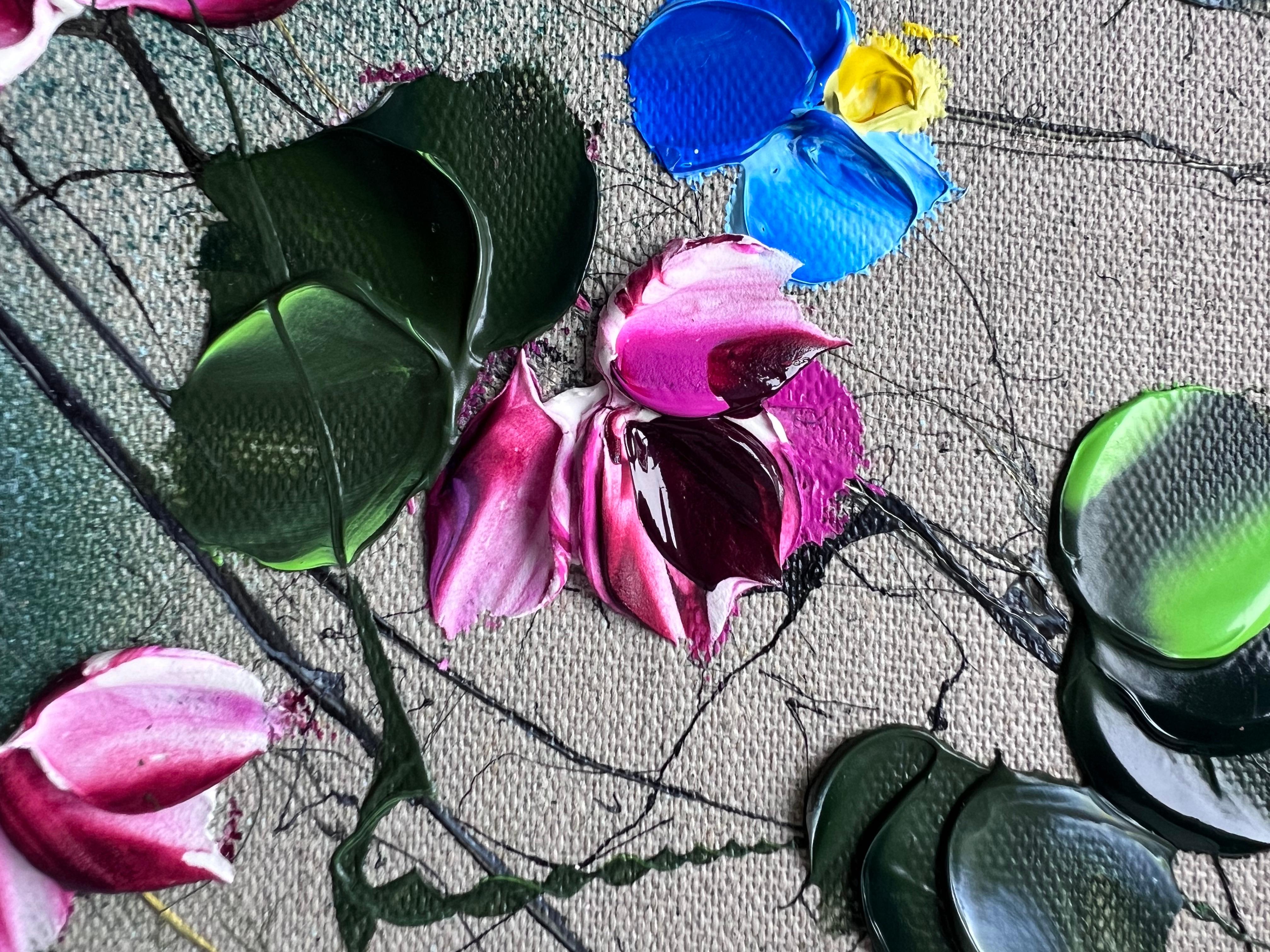 Spring Smells II – romantische Blumen 3d, perfektes Geschenk für Frau, Valentinstag im Angebot 7