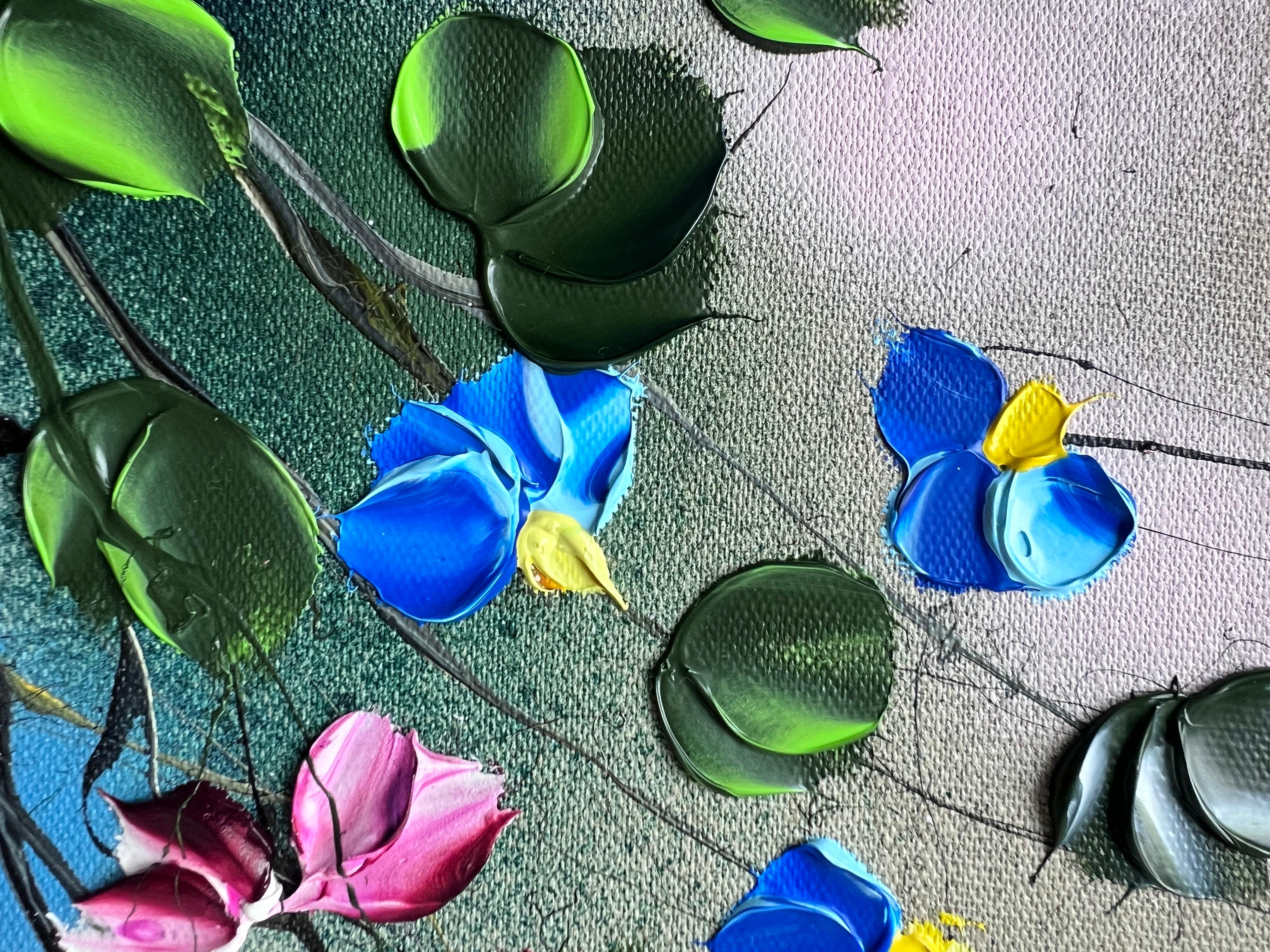 Spring Smells II – romantische Blumen 3d, perfektes Geschenk für Frau, Valentinstag im Angebot 1