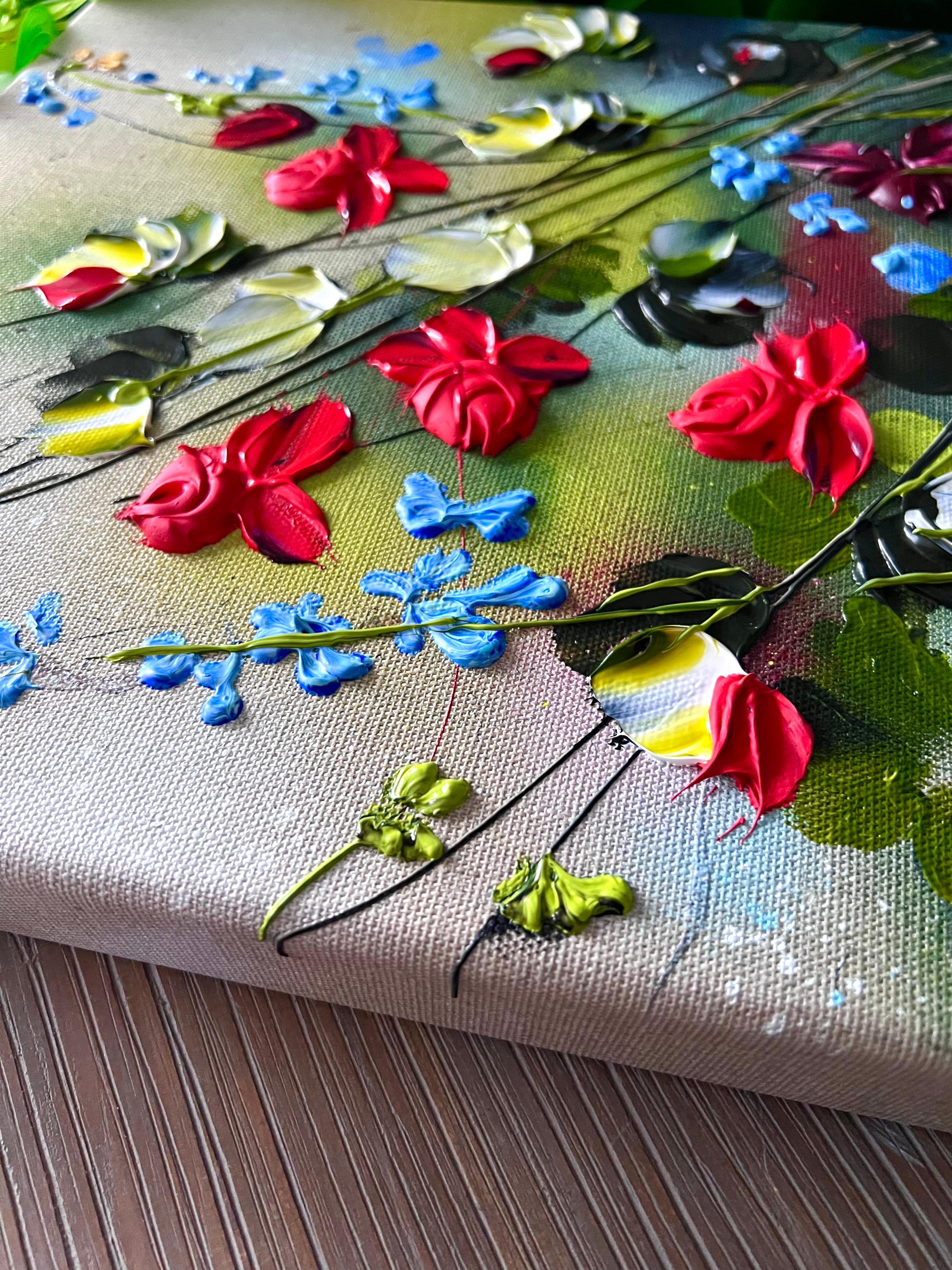 Spring Smells V – romantische Blumen 3d, perfektes Geschenk für Frau, Valentinstag im Angebot 4