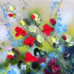Spring Smells V - romantic flowers 3d, perfect gift for woman, valentin's day
