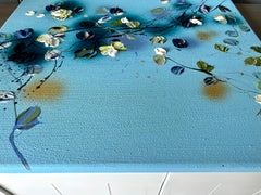 Floral Artwork "Blue, blue sky II"