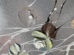 Phenomena X., großes Blumengemälde