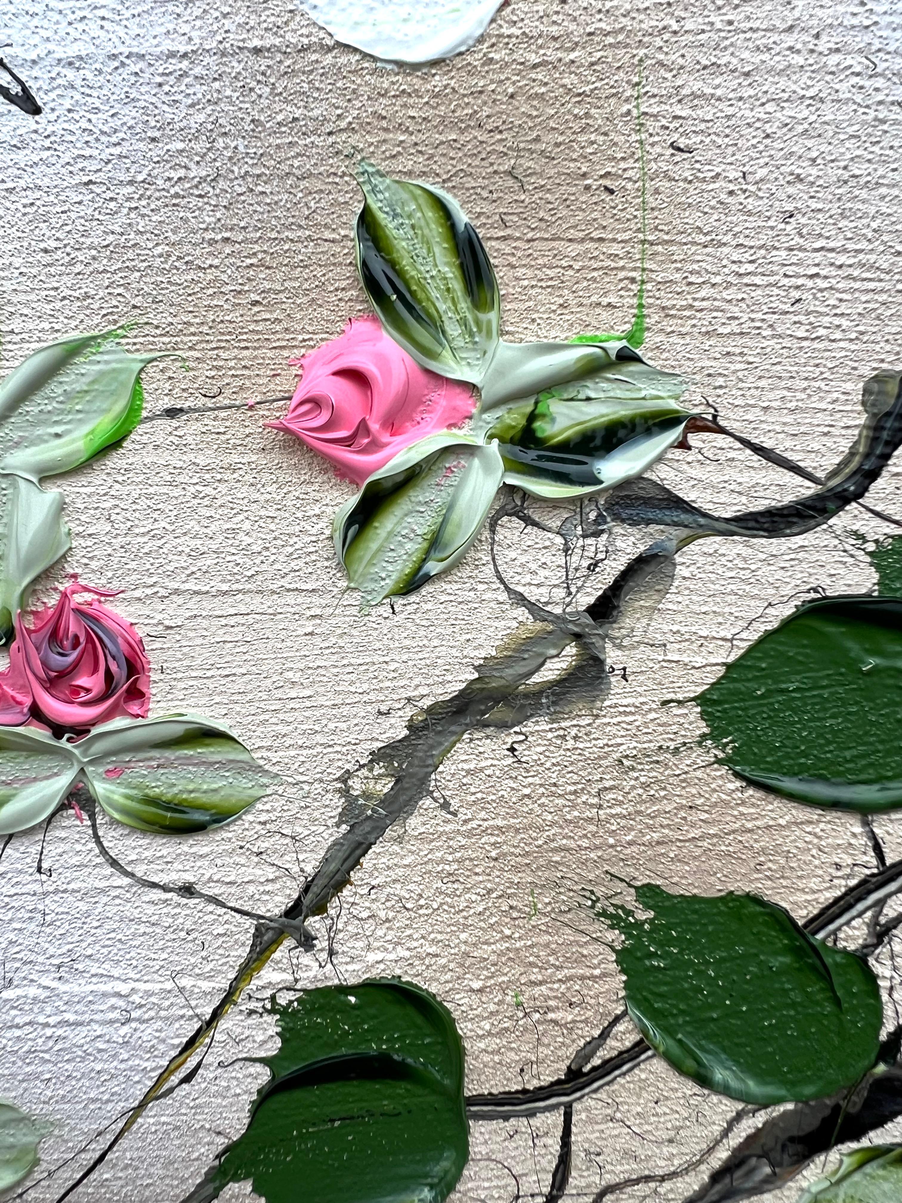 „Rose Ephemerality“ Blumenkunst im Angebot 13