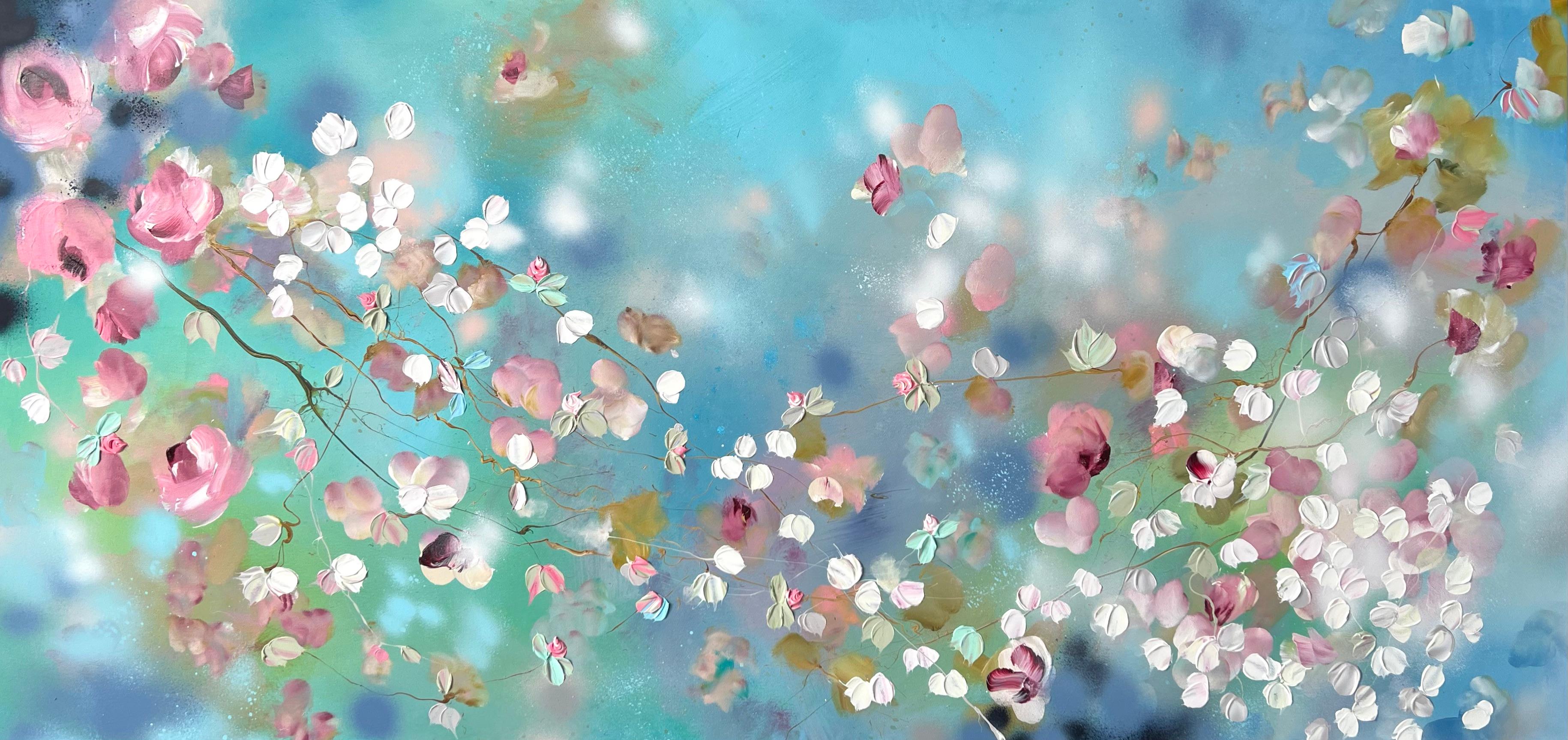 Anastassia Skopp Interior Painting – „Frühjahrs Tanz“ sehr große Blumenkunst