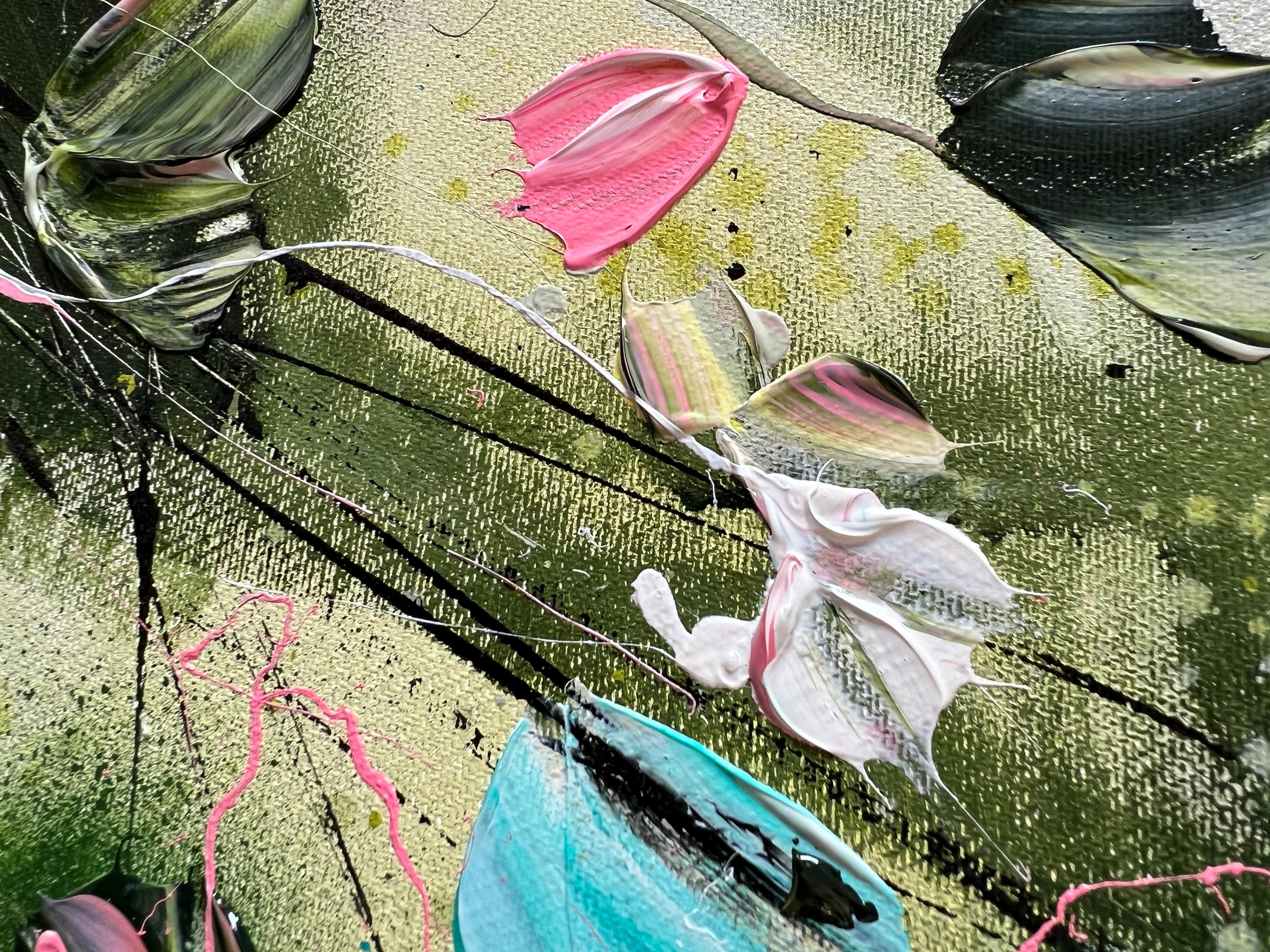 Quadro floreale colorato 