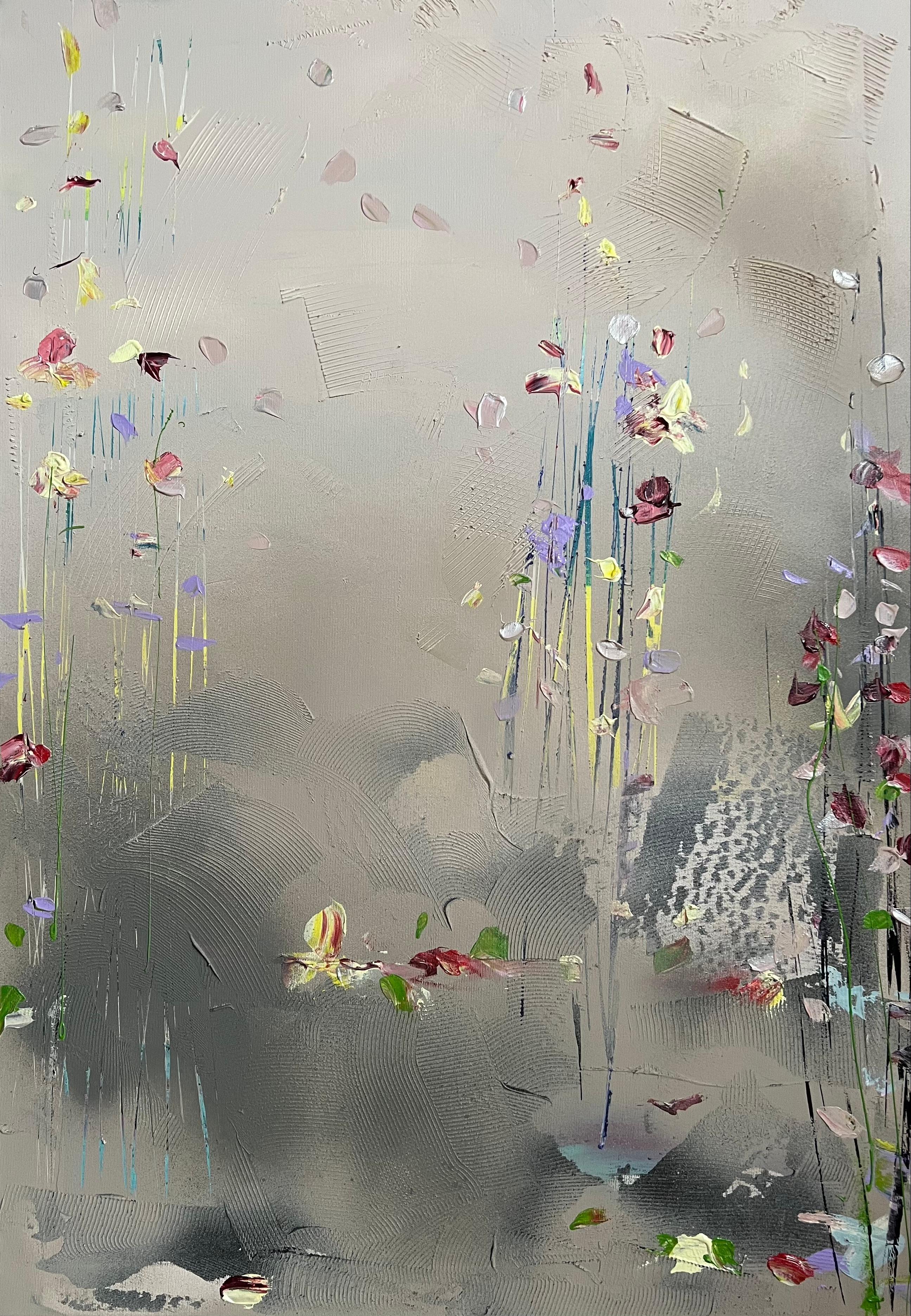 Anastassia Skopp Abstract Painting - Trough The Fog