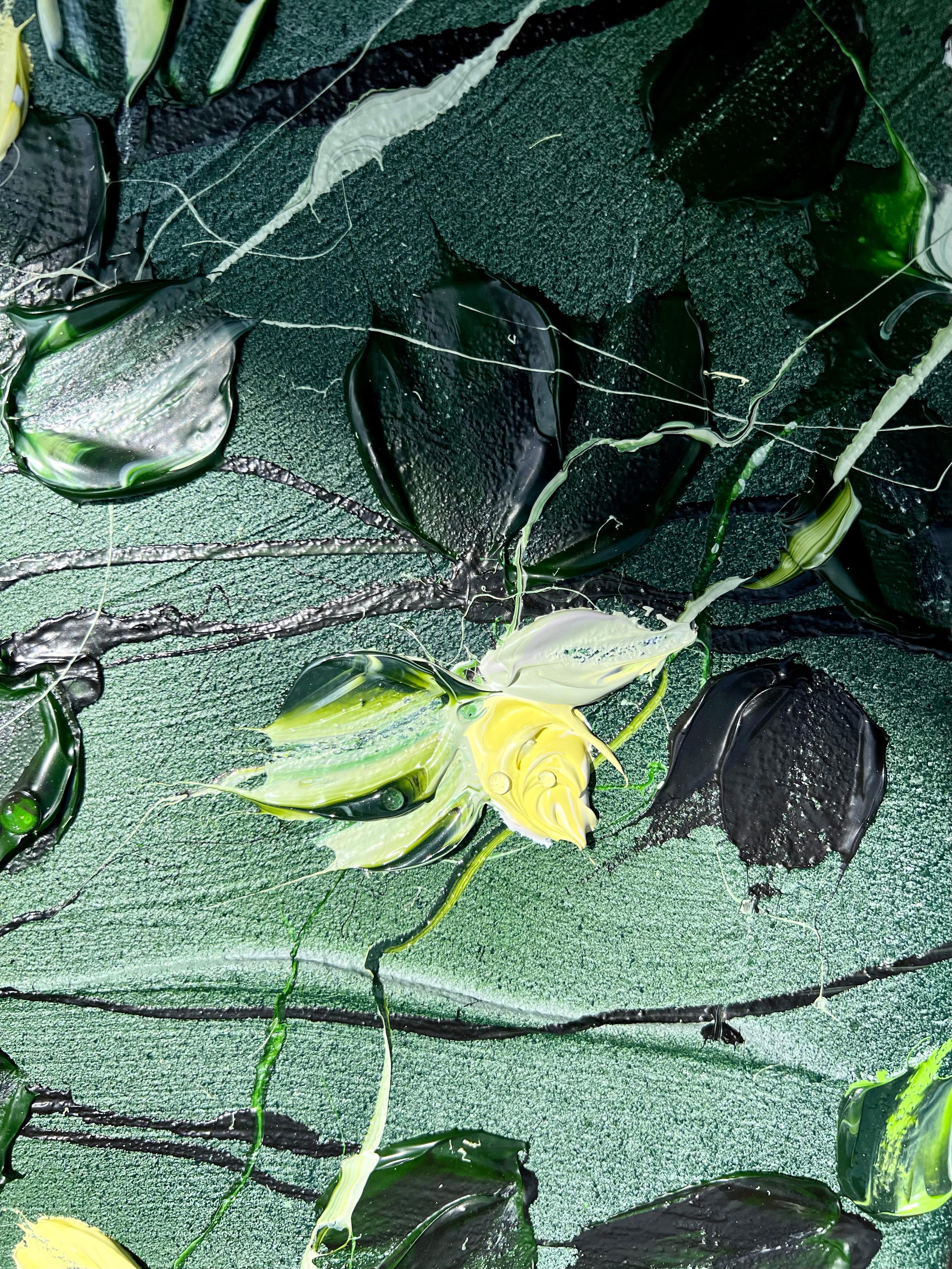 Pintura acrílica abstracta texturada sobre lienzo 120x60x4 cm (47,2 x 23,6 x 1,7 pulgadas).. Técnica mixta sobre lienzo envuelto en galería. La obra está lista para colgar. No requiere enmarcado. Los laterales de la obra están pintados.
La obra está