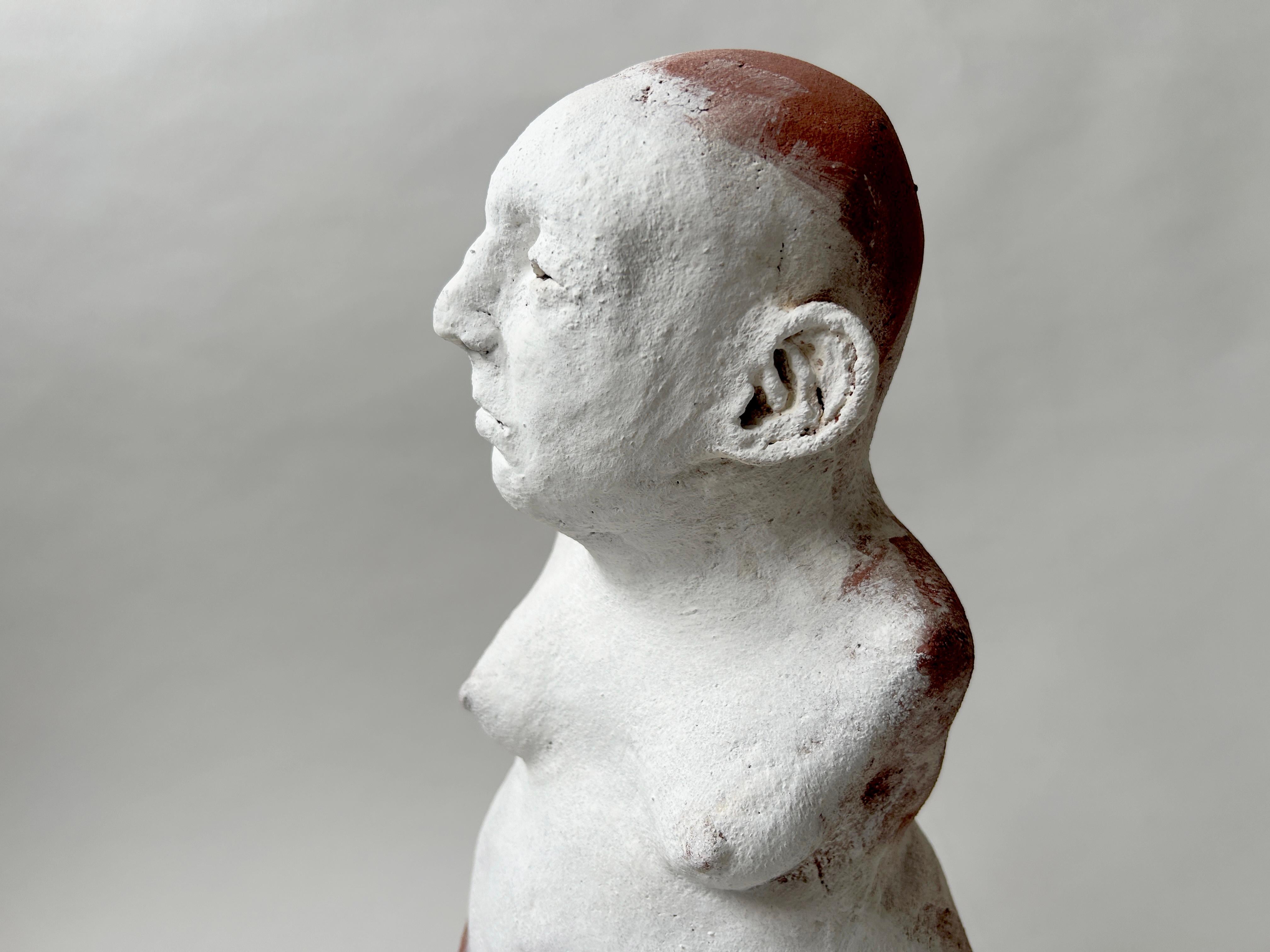 Sculpture figurative en grès : « Bruni ll » en vente 2