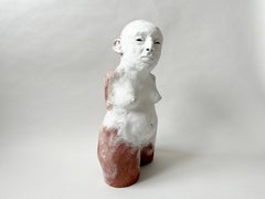 Escultura figurativa de gres: "Desterrado ll