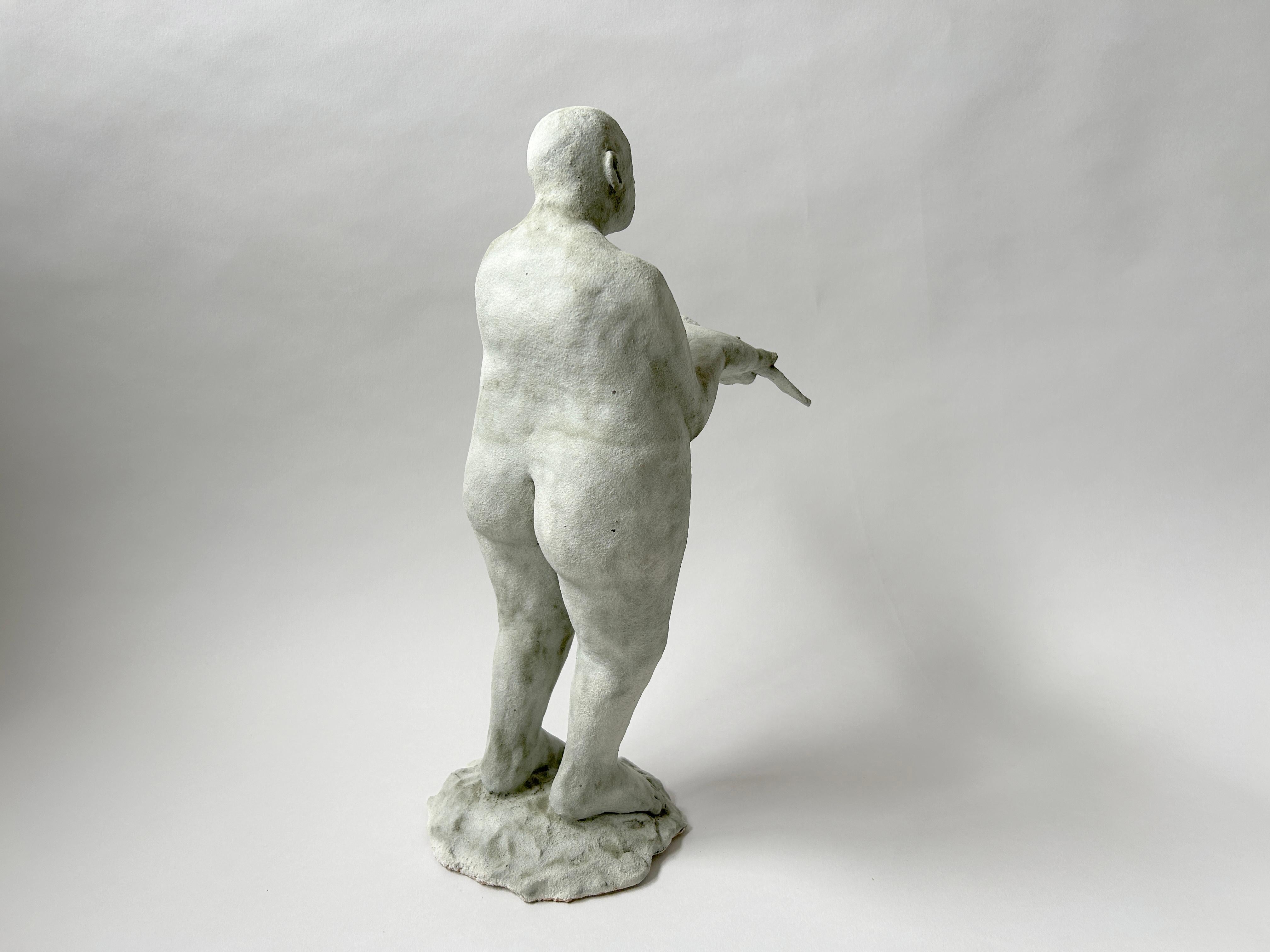 Sculpture figurative : « J'ai pris un poisson, j'ai pris un poisson ! en vente 2
