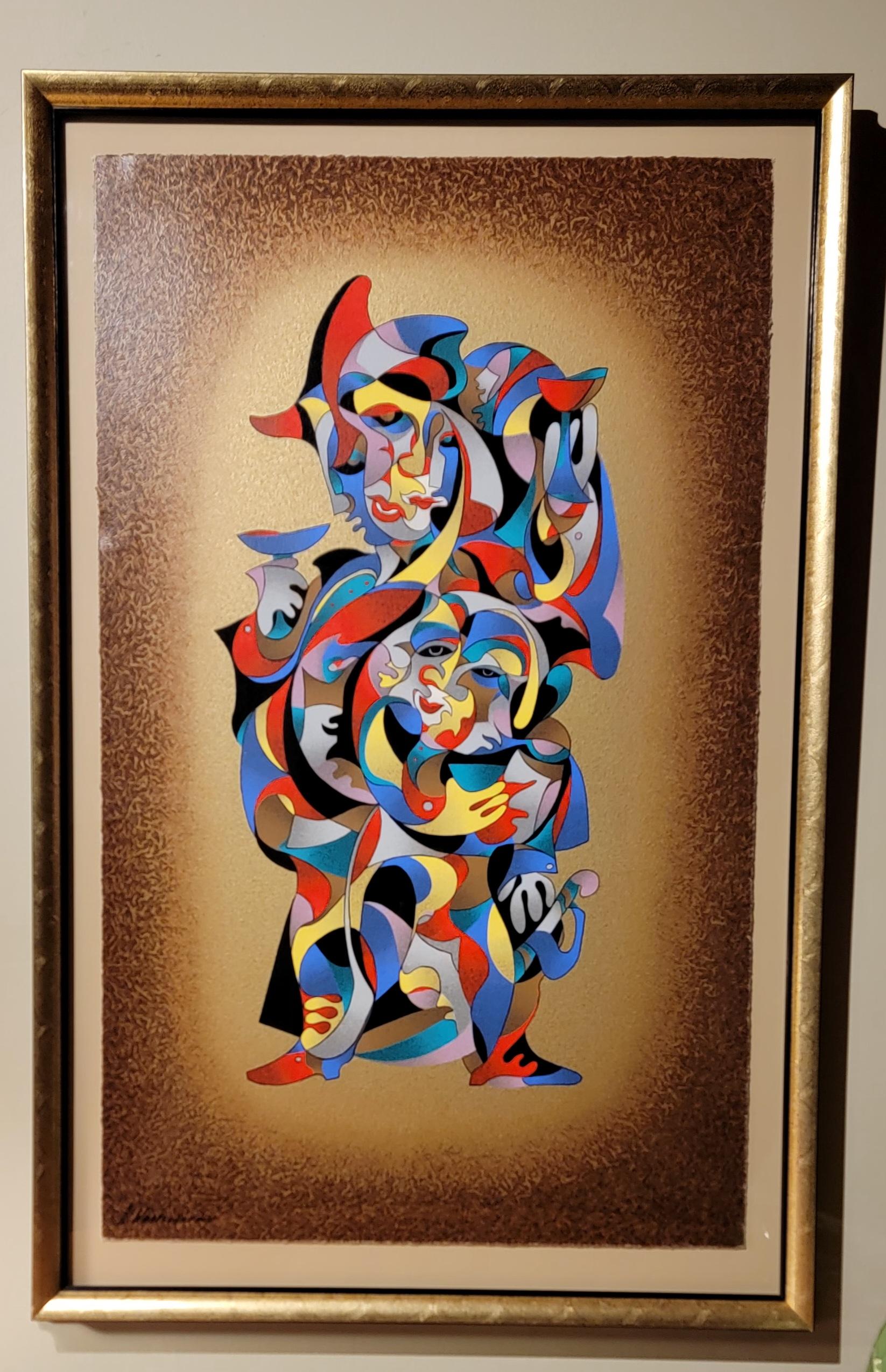 Anatole Krasnyanski Abstract Serigraph No. 11/60 2